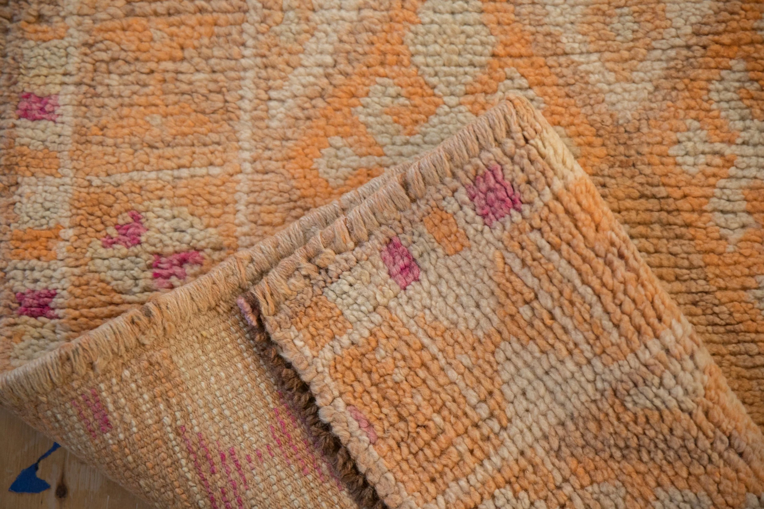 2.5x12 Vintage Distressed Kurd Rug Runner - Image 9