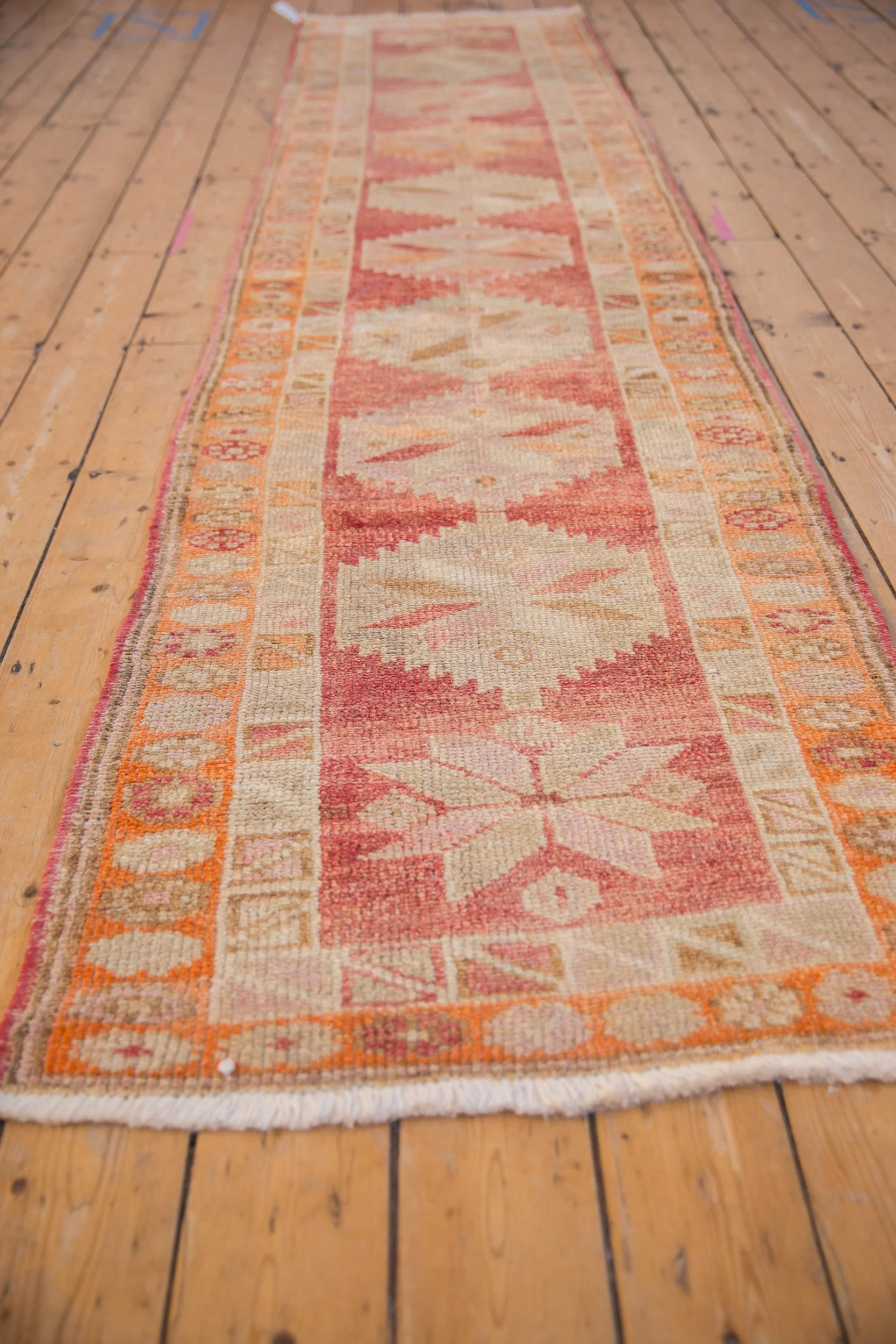 2.5x12 Vintage Distressed Kurd Rug Runner - Image 3