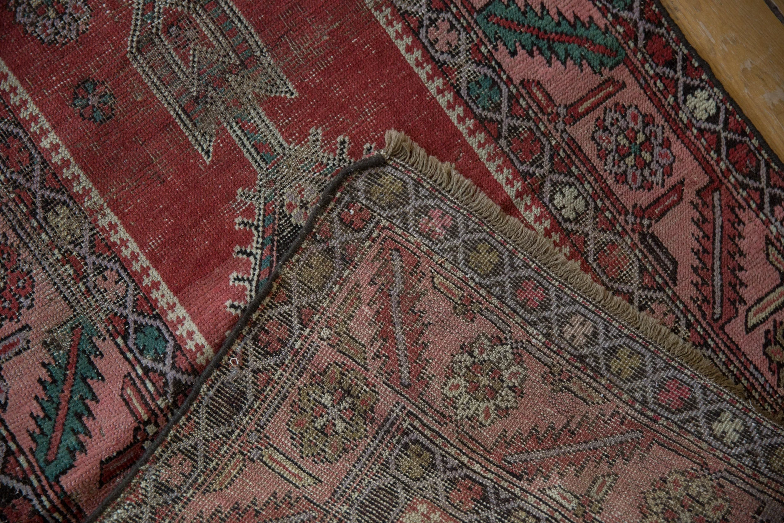 2.5x13.5 Antique Karabagh Rug Runner - Image 10