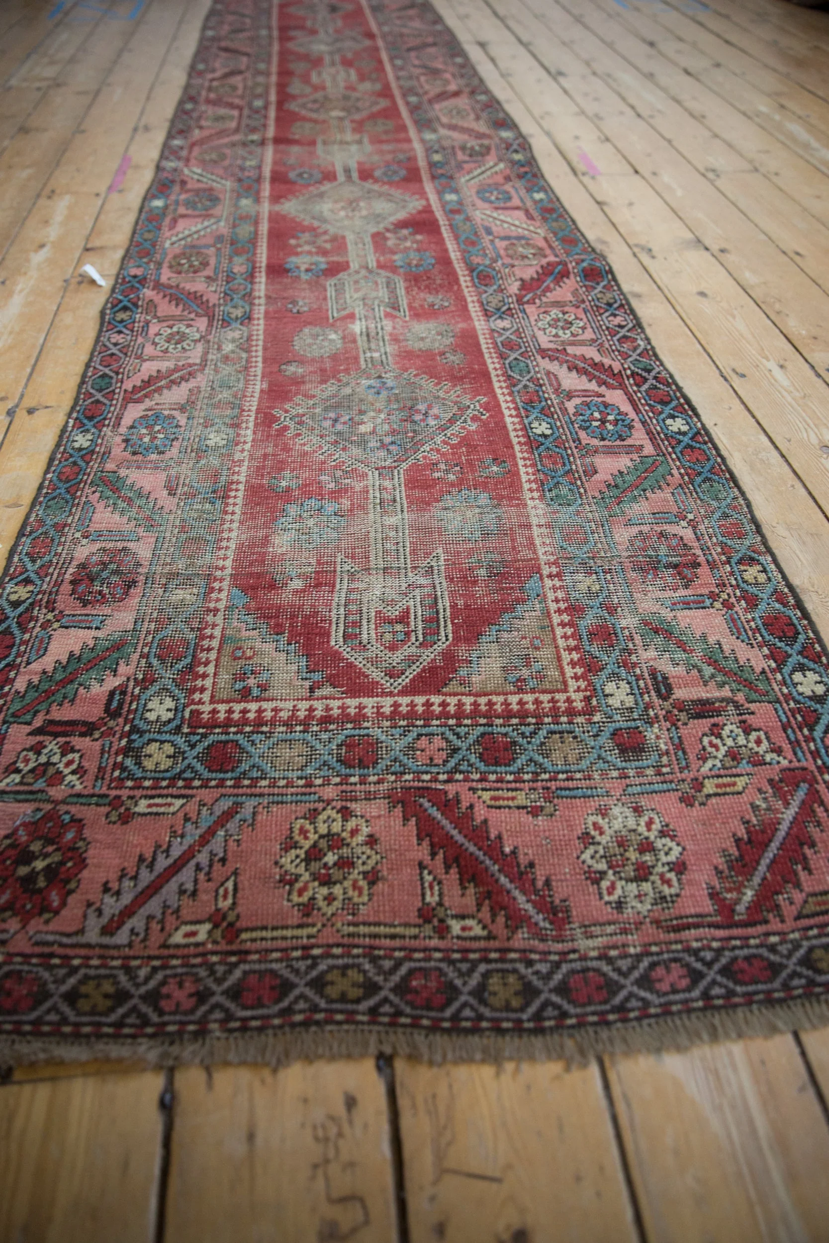 2.5x13.5 Antique Karabagh Rug Runner - Image 3