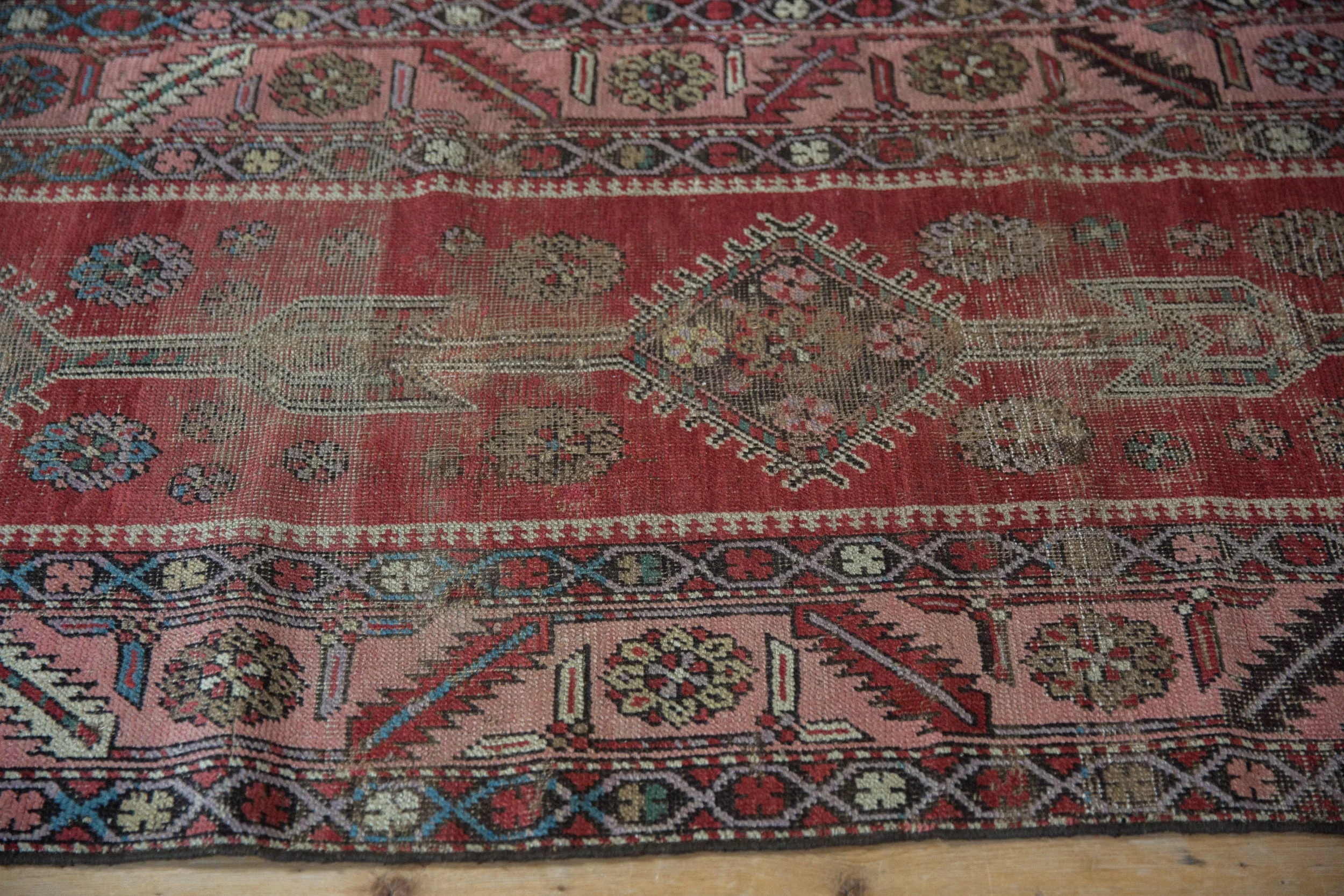 2.5x13.5 Antique Karabagh Rug Runner - Image 6