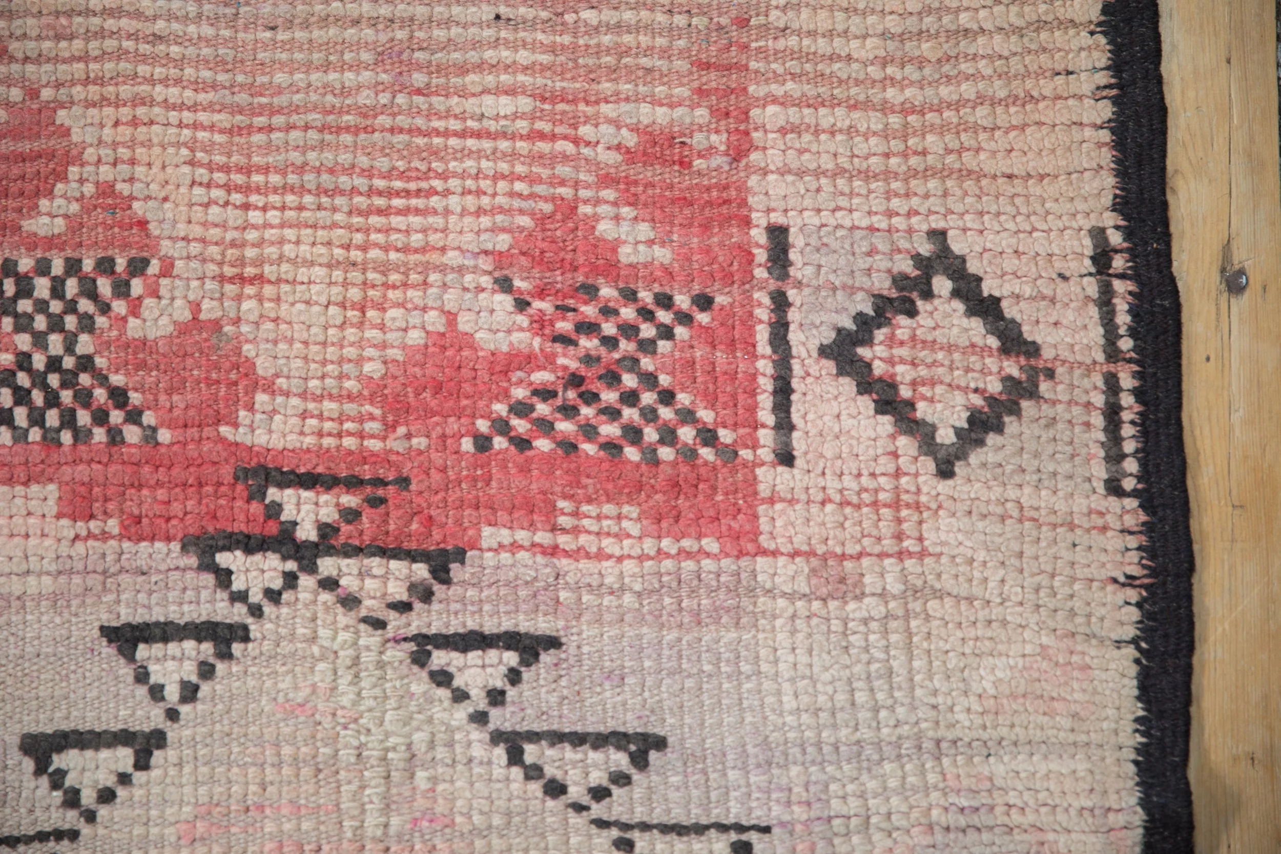 2.5x13 Vintage Distressed Moroccan Rug Runner - Image 3