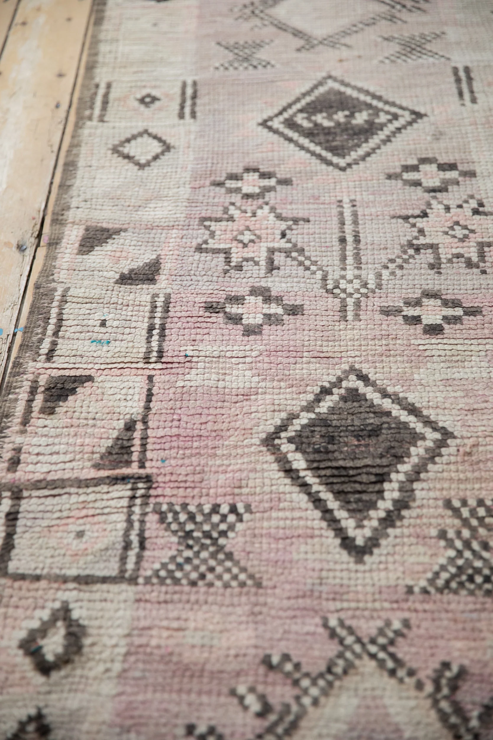 2.5x13 Vintage Distressed Moroccan Rug Runner - Image 8