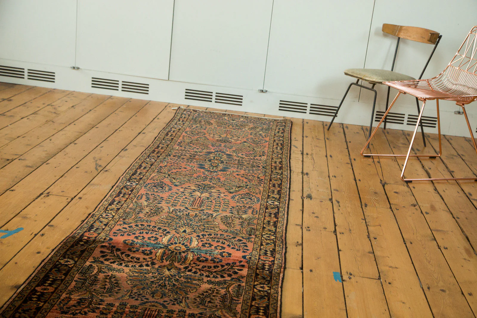 2.5x16.5 Vintage Lilihan Rug Runner - Image 2