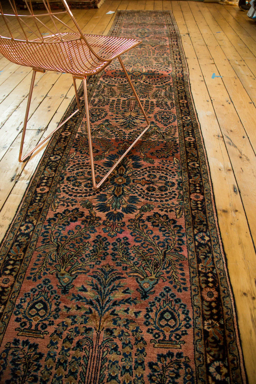 2.5x16.5 Vintage Lilihan Rug Runner - Image 5