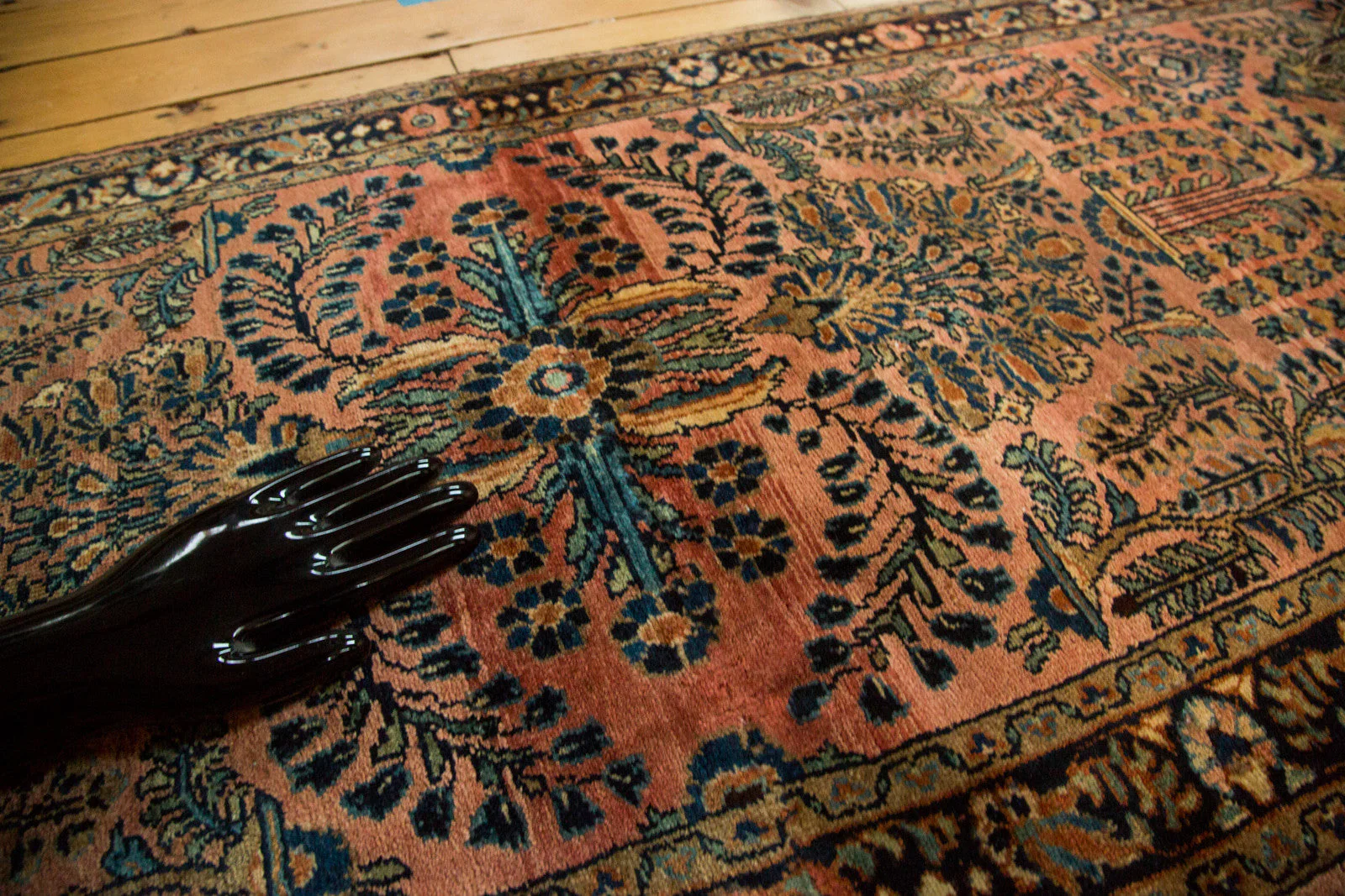 2.5x16.5 Vintage Lilihan Rug Runner - Image 7