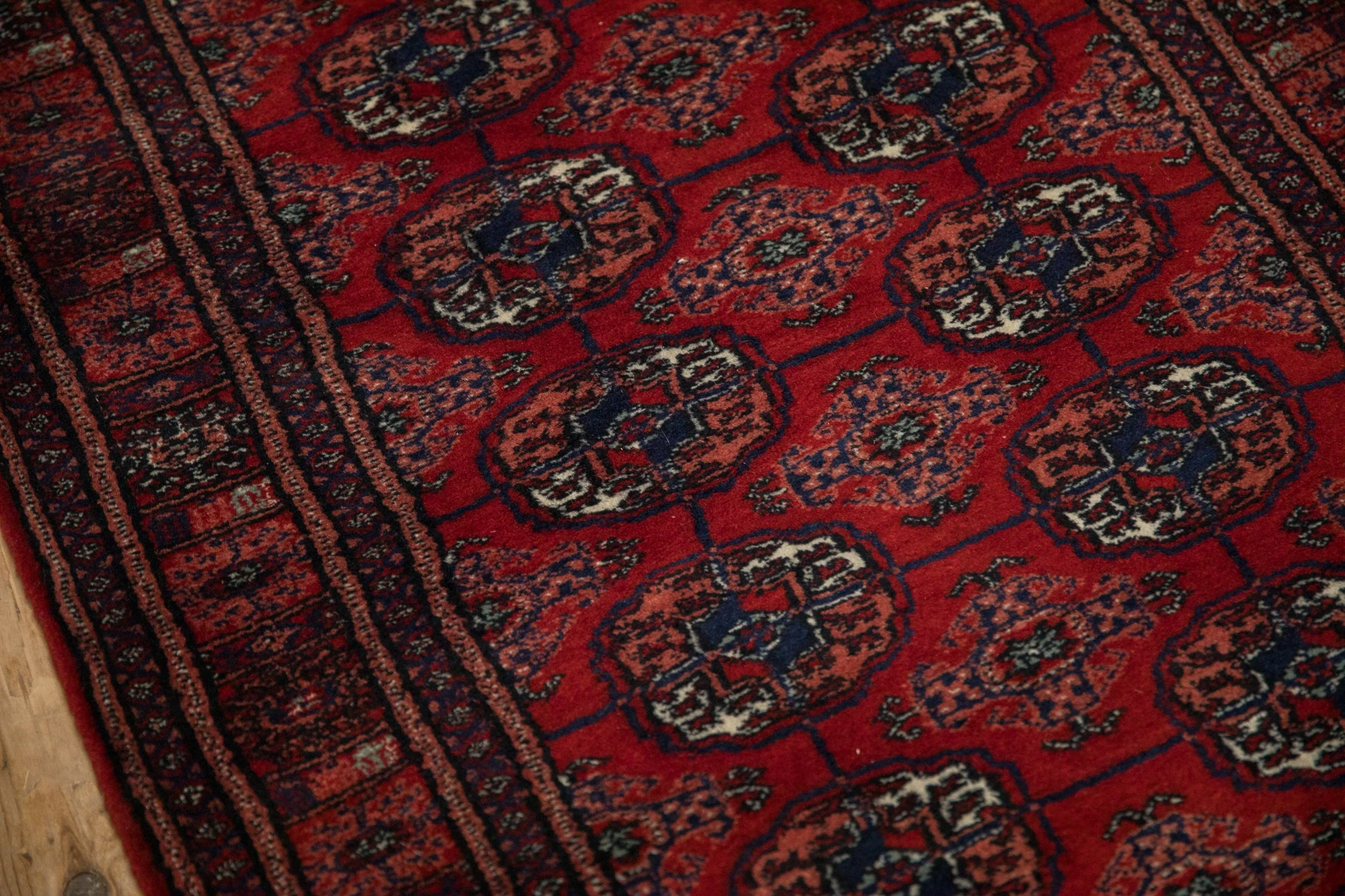2.5x24 Vintage Fine Bokhara Rug Runner - Image 3