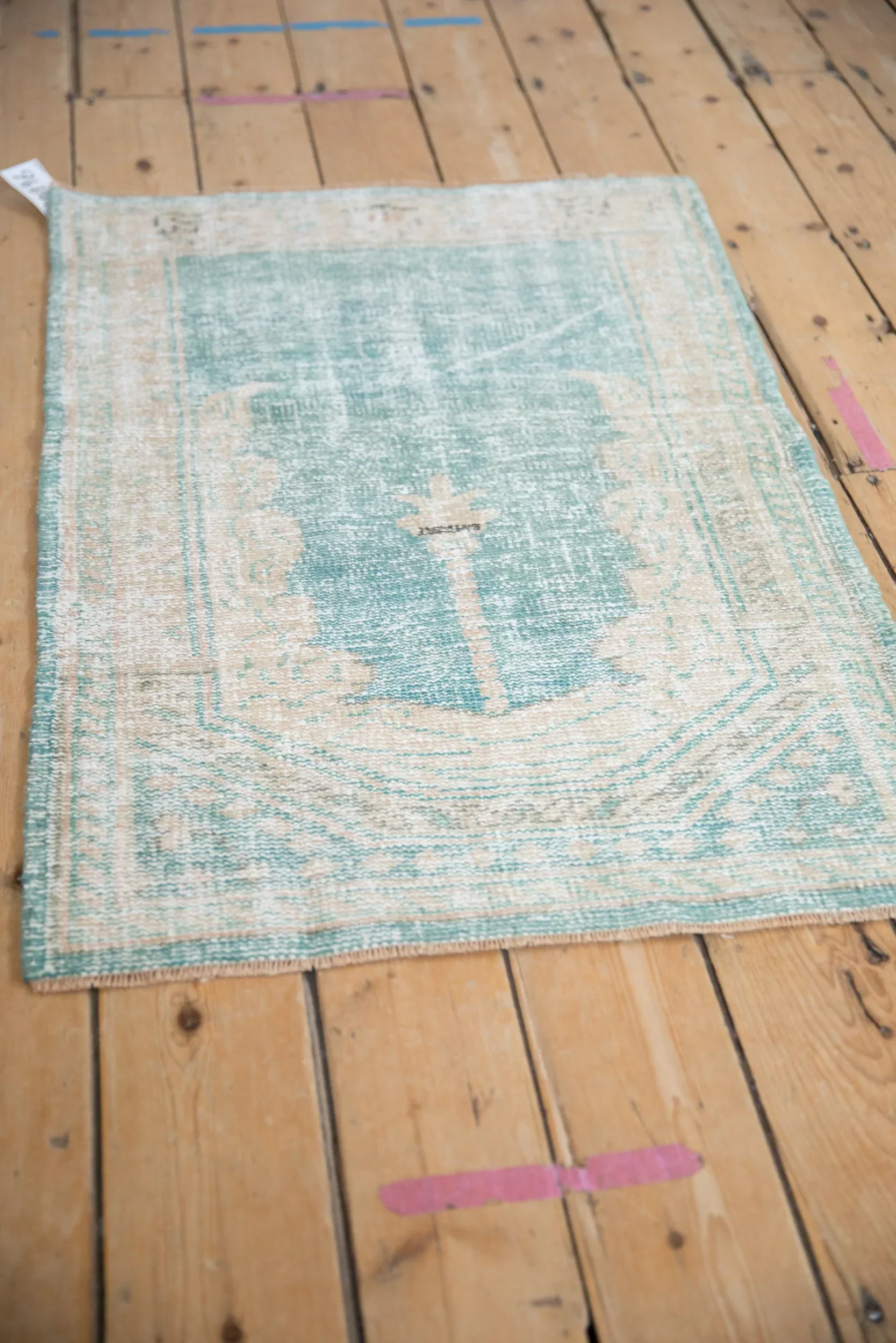 2.5x3.5 Vintage Distressed Oushak Rug - Image 4