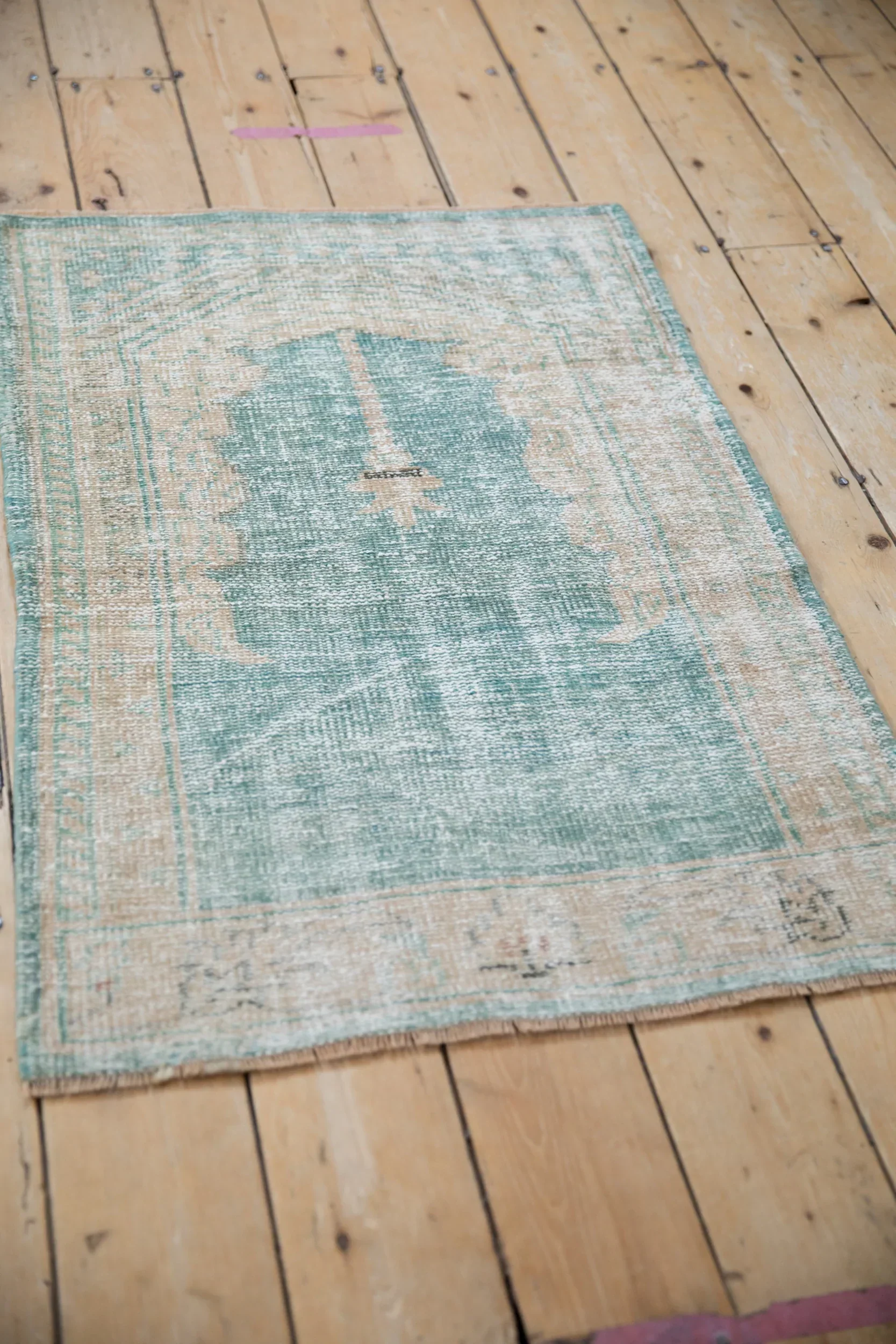 2.5x3.5 Vintage Distressed Oushak Rug - Image 5