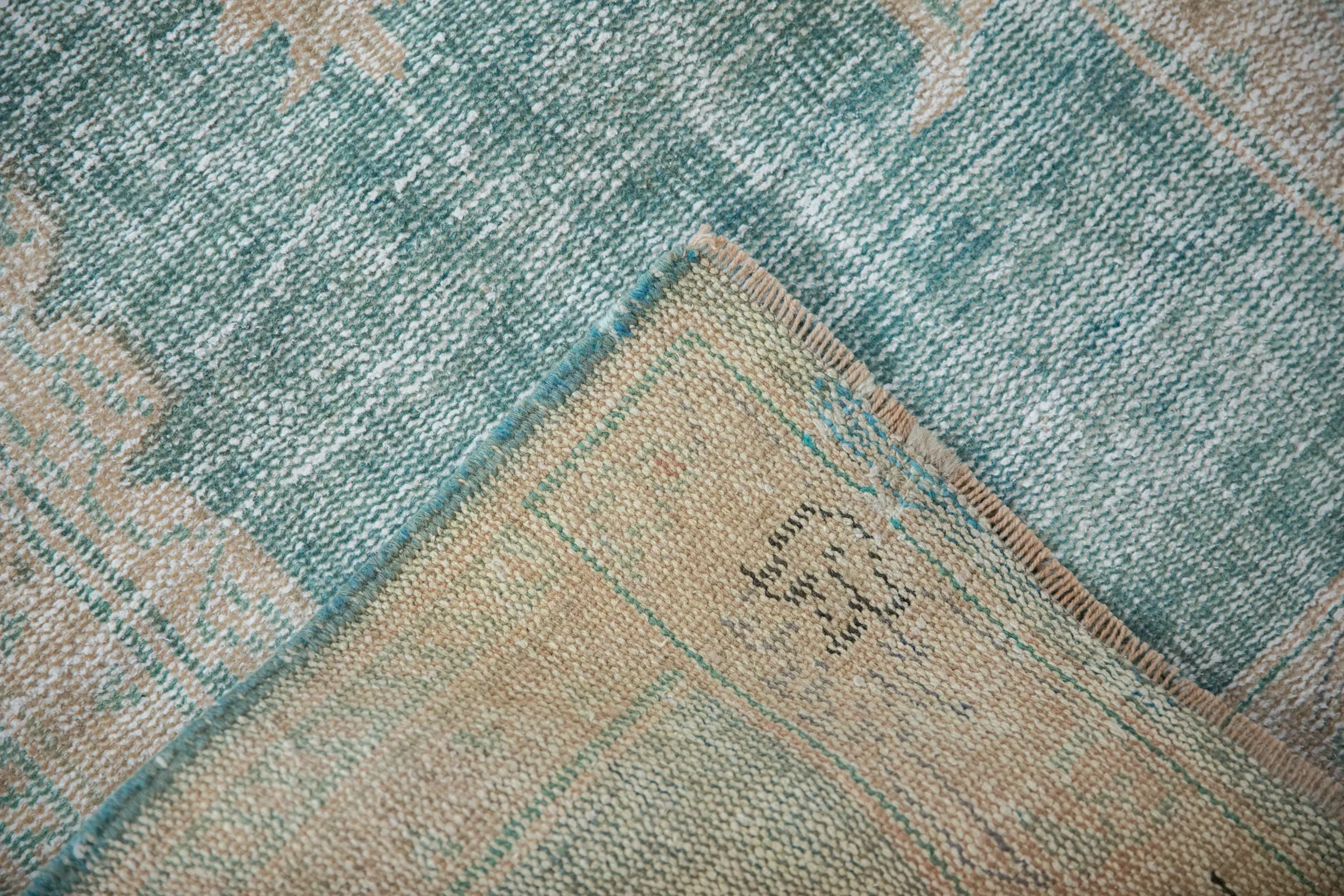 2.5x3.5 Vintage Distressed Oushak Rug - Image 8