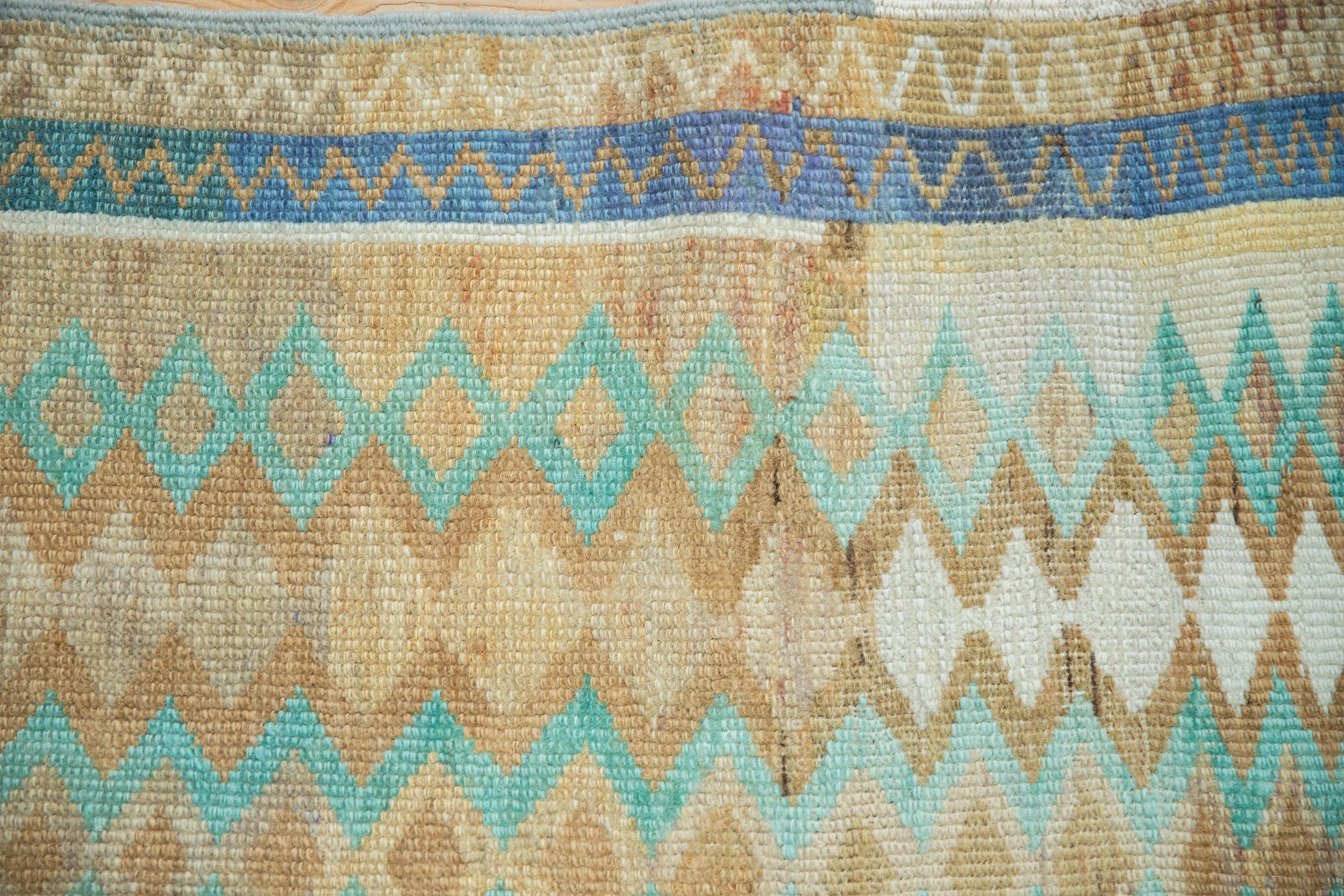 2.5x3.5 Vintage Distressed Oushak Rug - Image 3