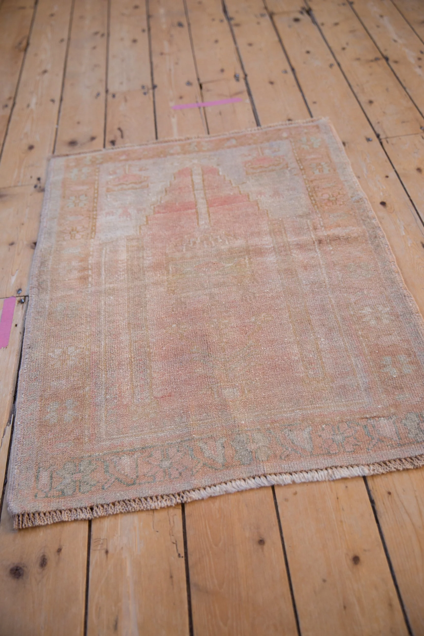 2.5x3.5 Vintage Distressed Oushak Rug - Image 3