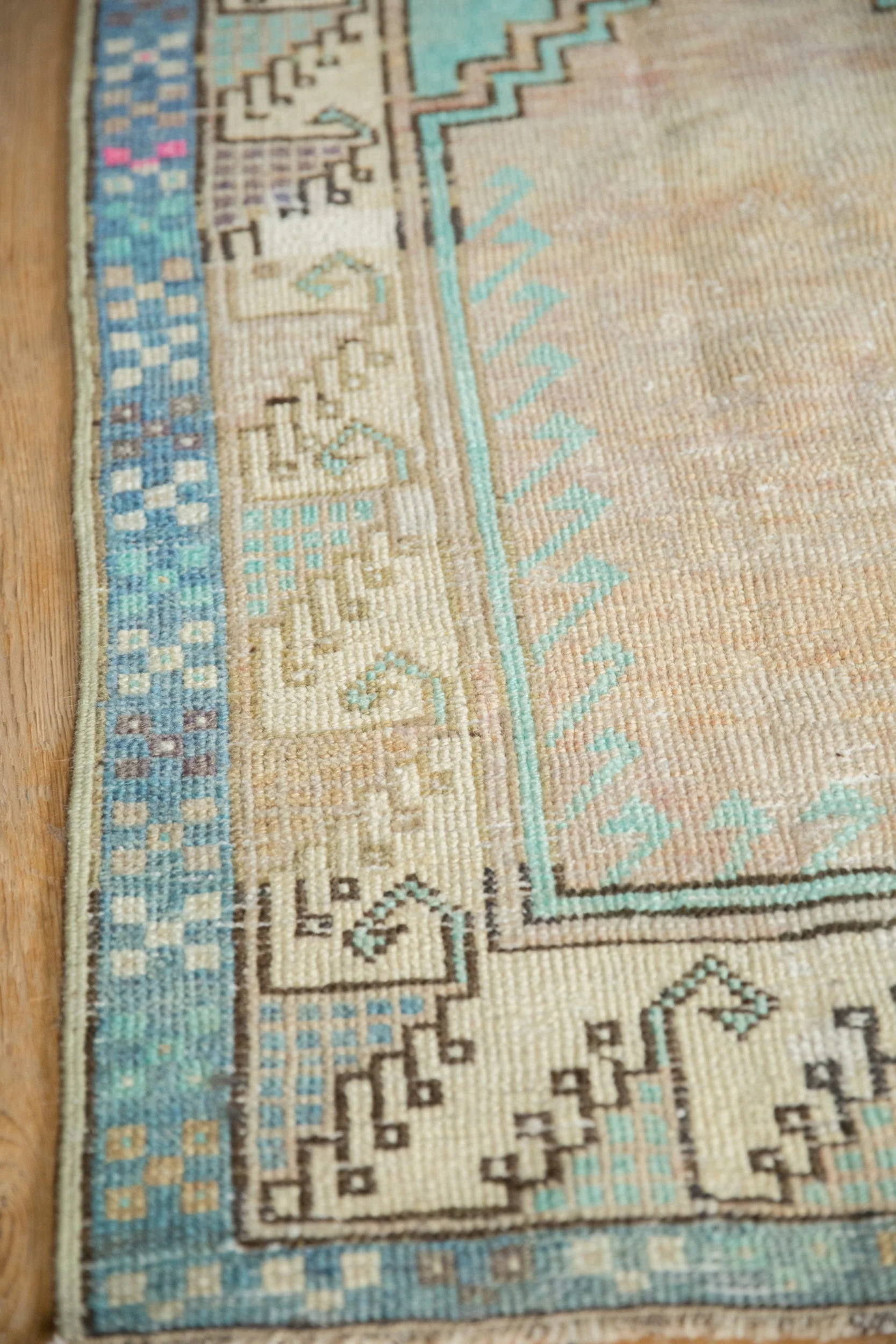 2.5x3.5 Vintage Distressed Oushak Rug - Image 5