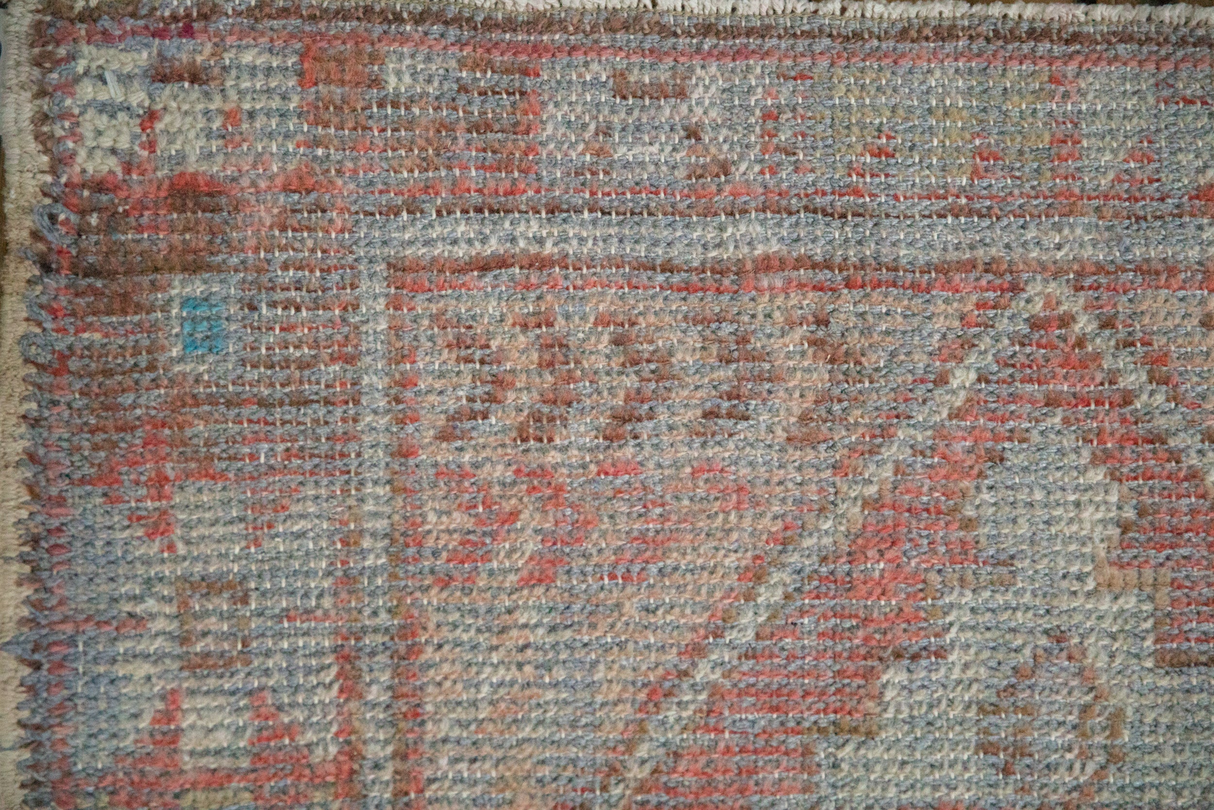 2.5x3.5 Vintage Distressed Oushak Rug - Image 7