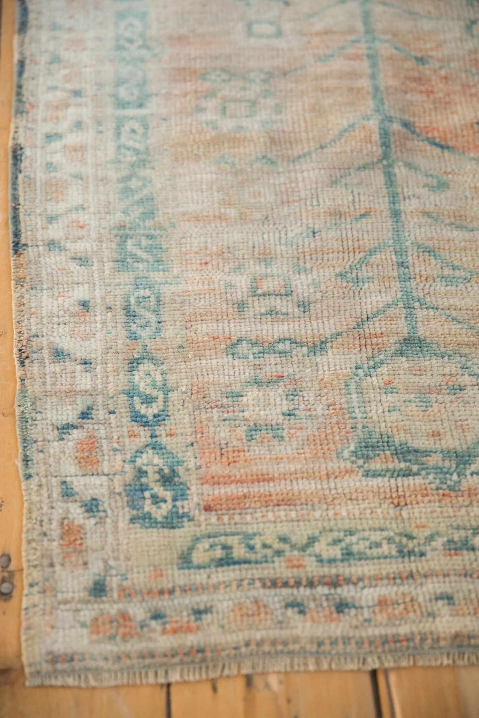 2.5x3.5 Vintage Distressed Oushak Rug - Image 4