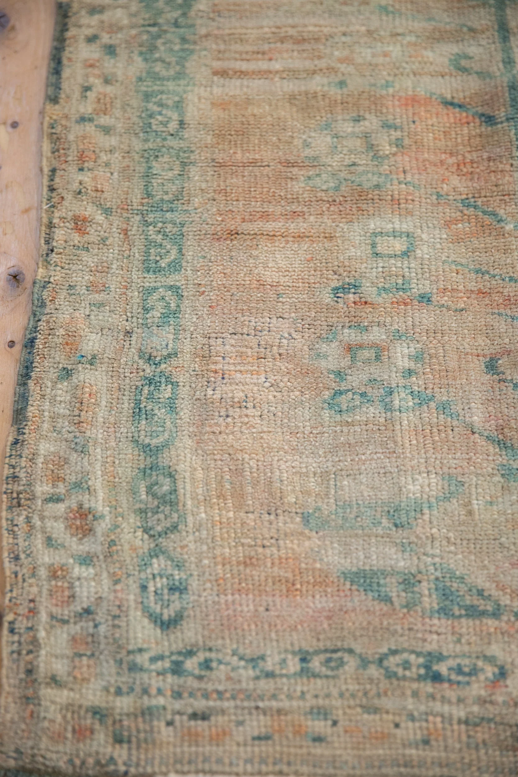 2.5x3.5 Vintage Distressed Oushak Rug - Image 6