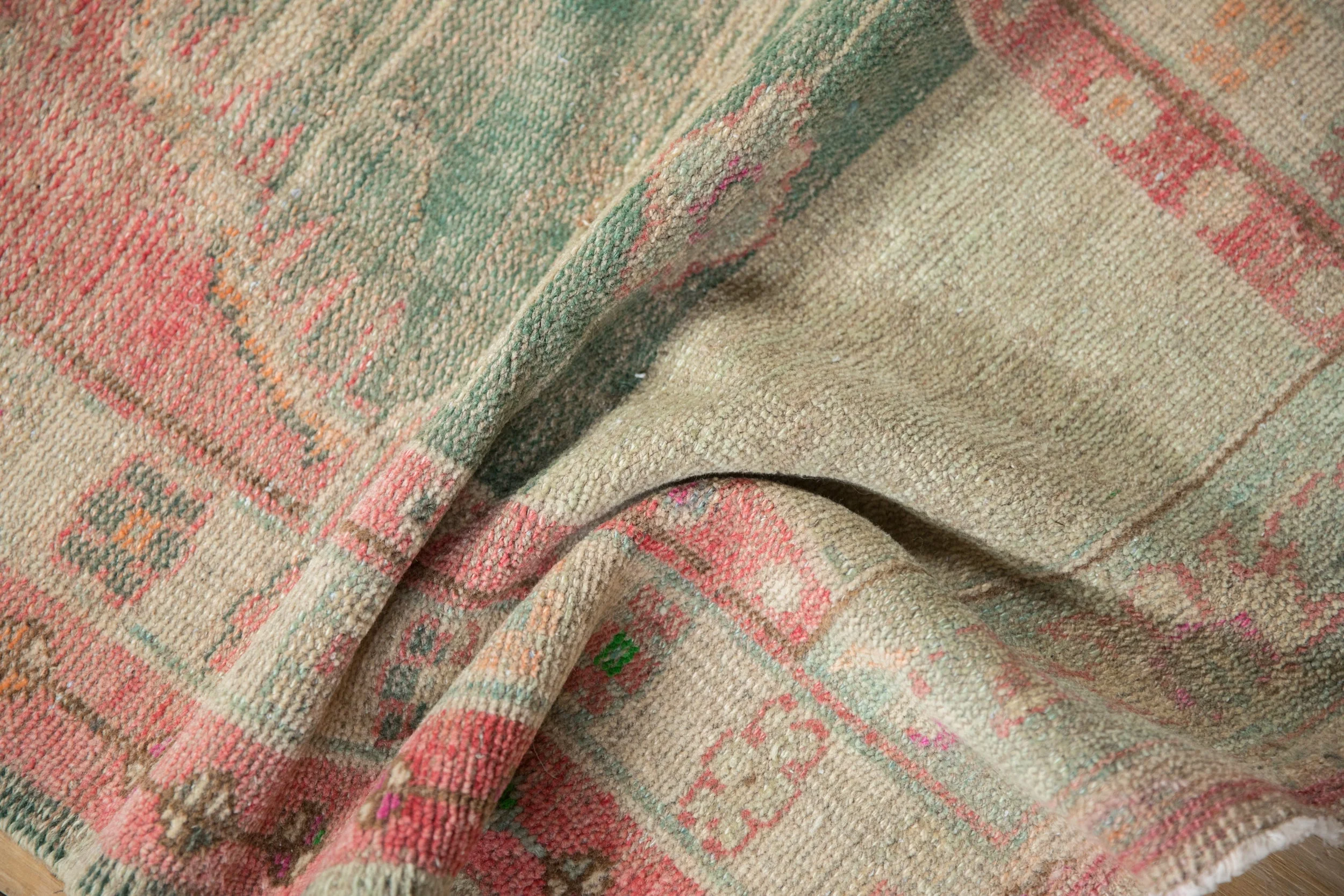 2.5x3.5 Vintage Distressed Oushak Rug - Image 6