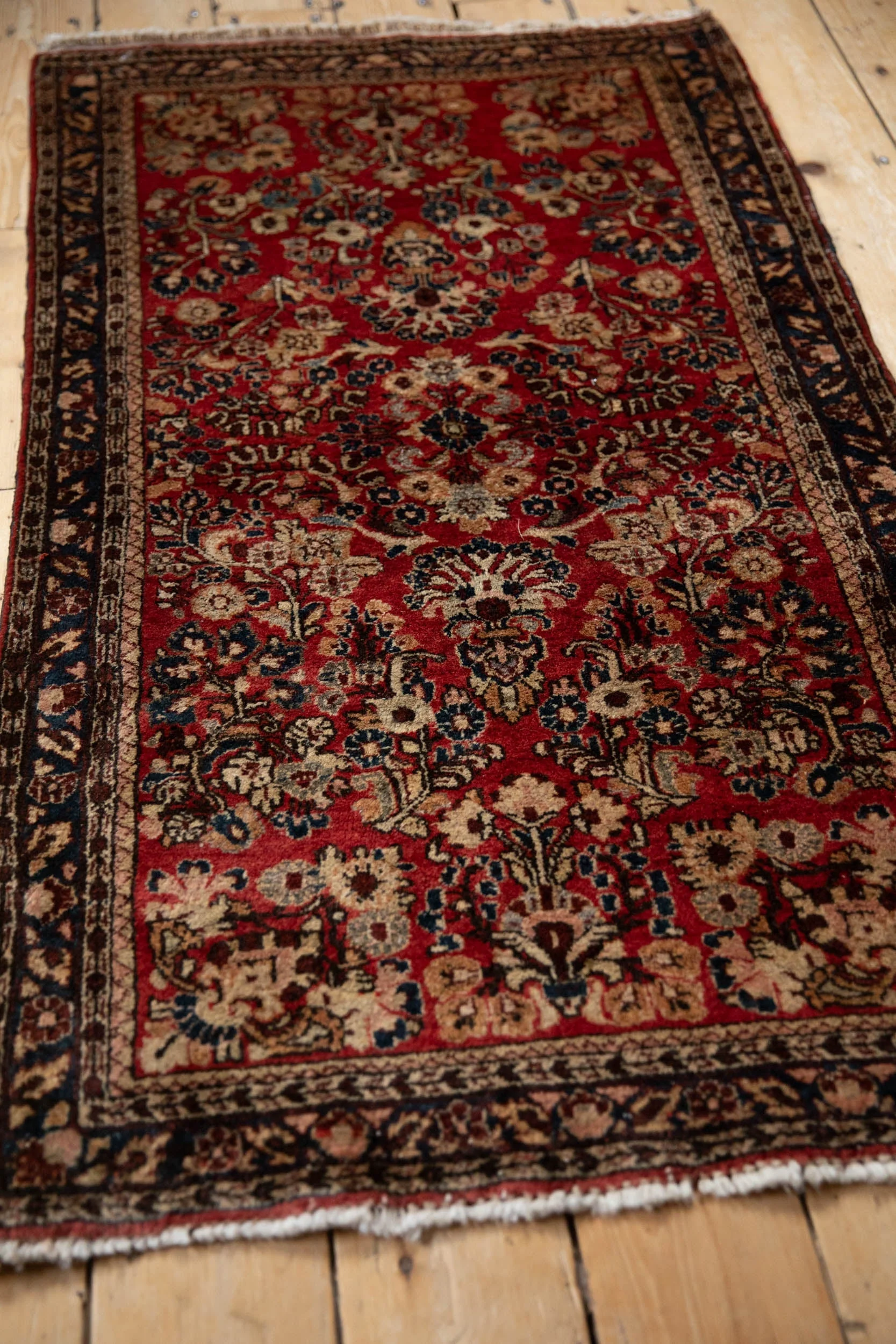 2.5x3.5 Vintage German Sarouk Rug - Image 6