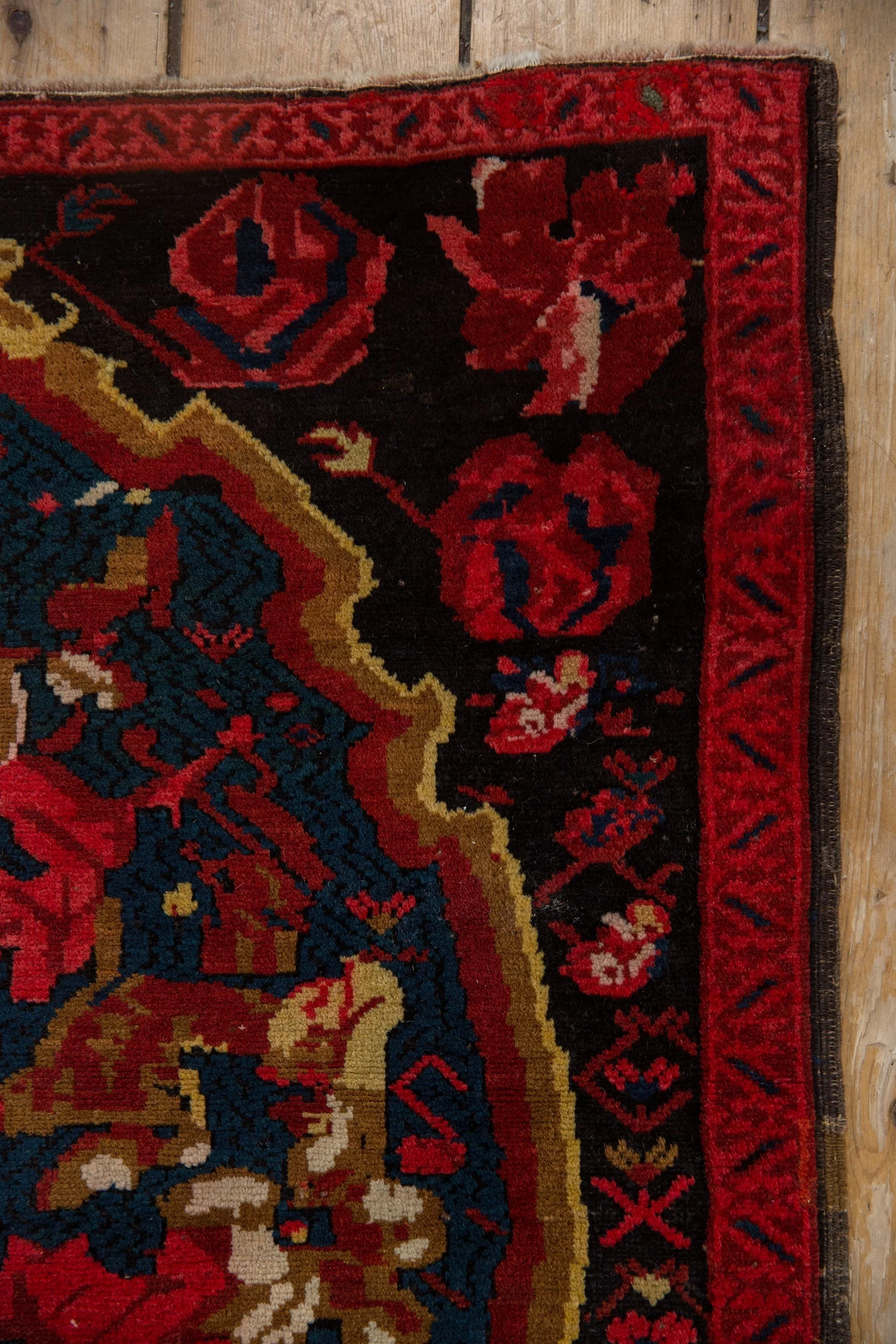 2.5x3.5 Vintage Karabagh Rug - Image 5