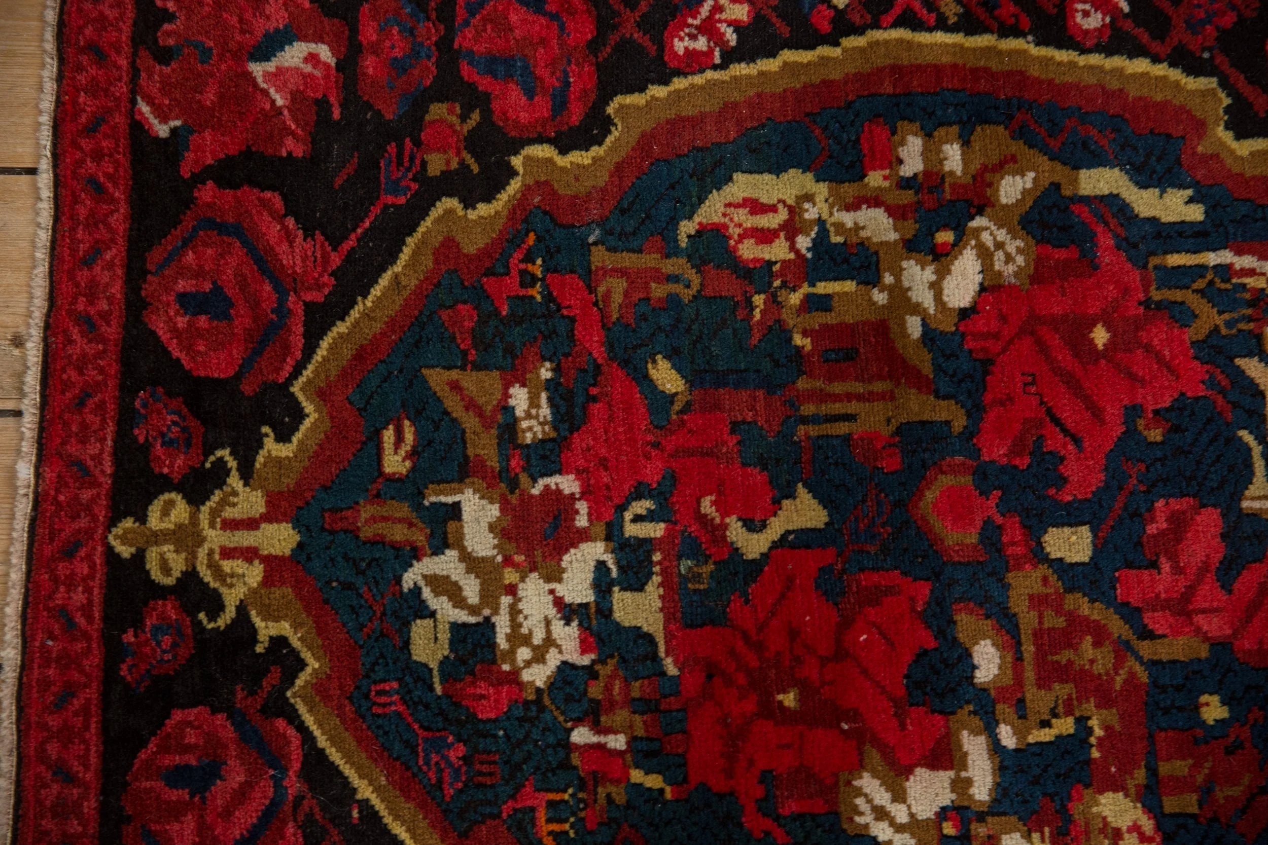 2.5x3.5 Vintage Karabagh Rug - Image 6