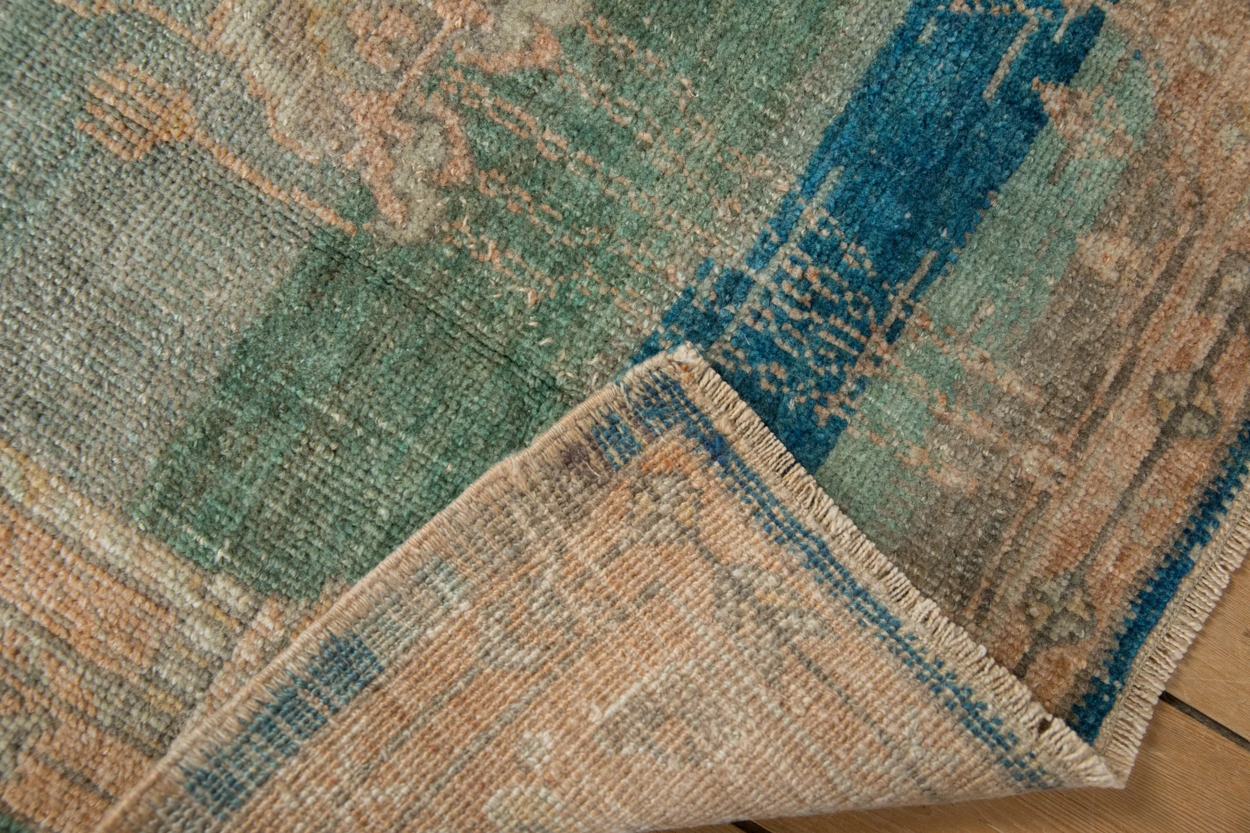 2.5x3.5 Vintage Oushak Rug - Image 8