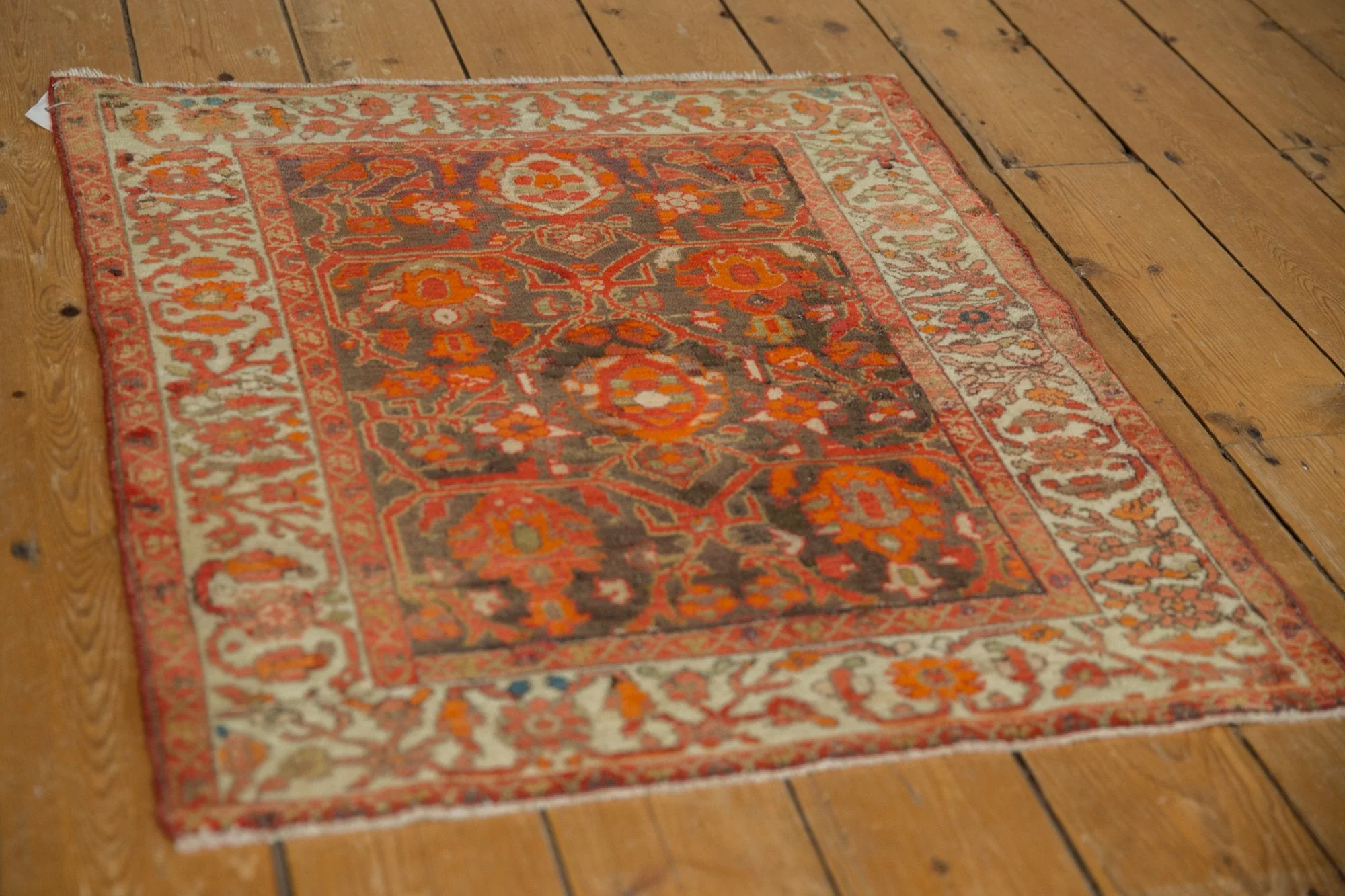 2.5x3 Antique Fragment Malayer Square Rug - Image 5