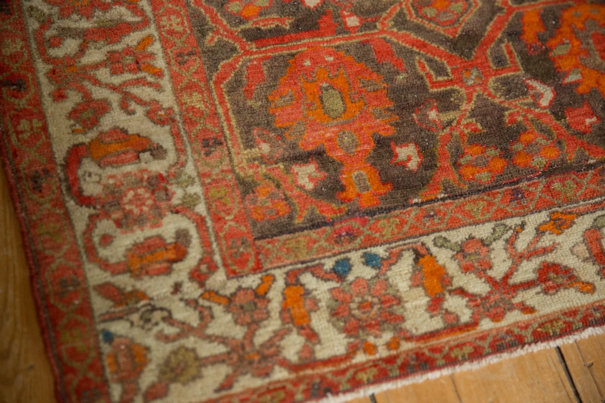 2.5x3 Antique Fragment Malayer Square Rug - Image 6