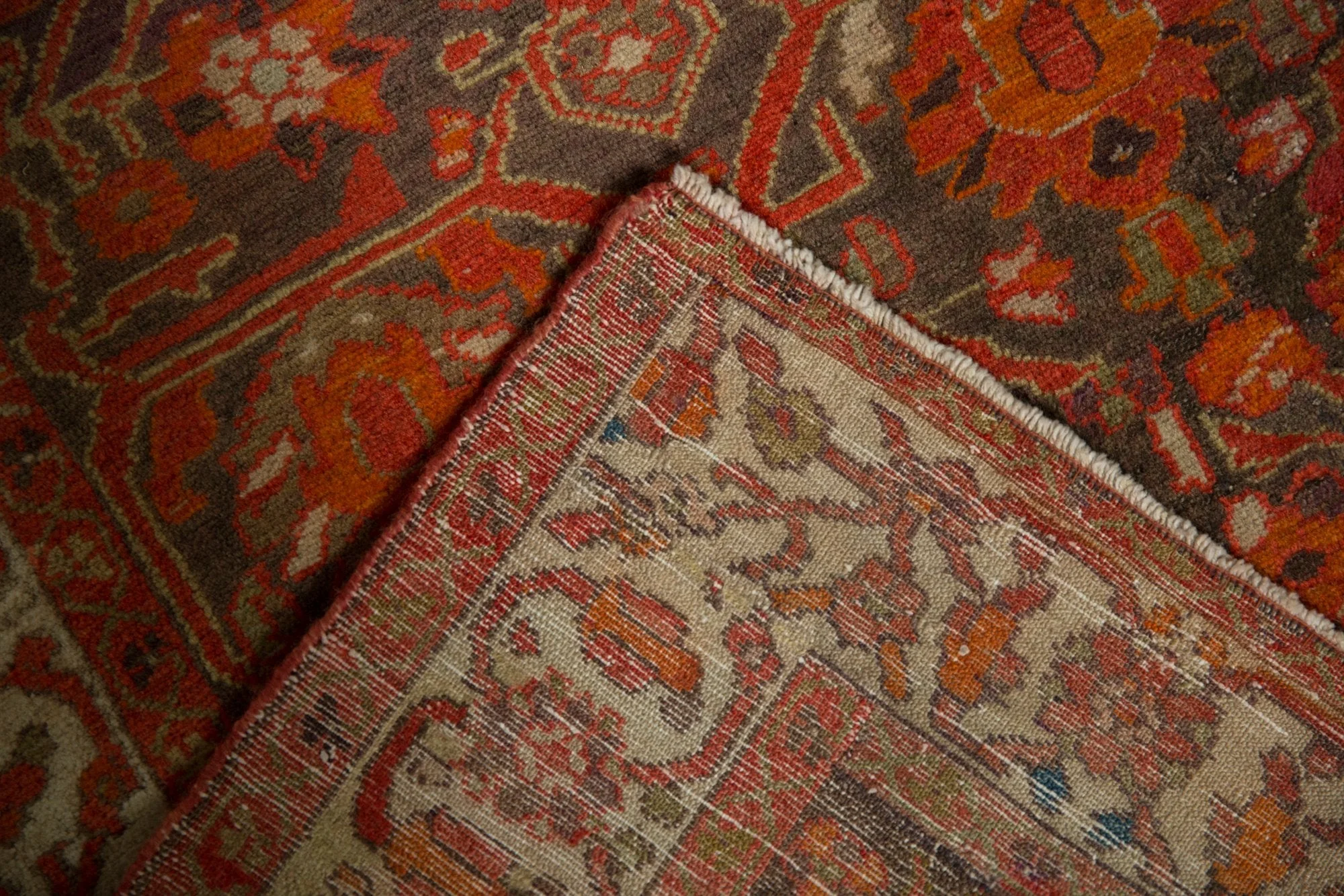 2.5x3 Antique Fragment Malayer Square Rug - Image 8