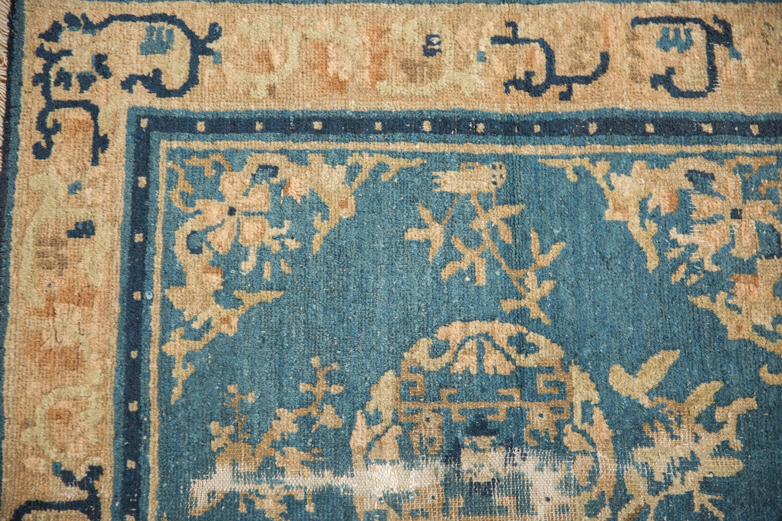 2.5x3 Antique Peking Square Rug - Image 3