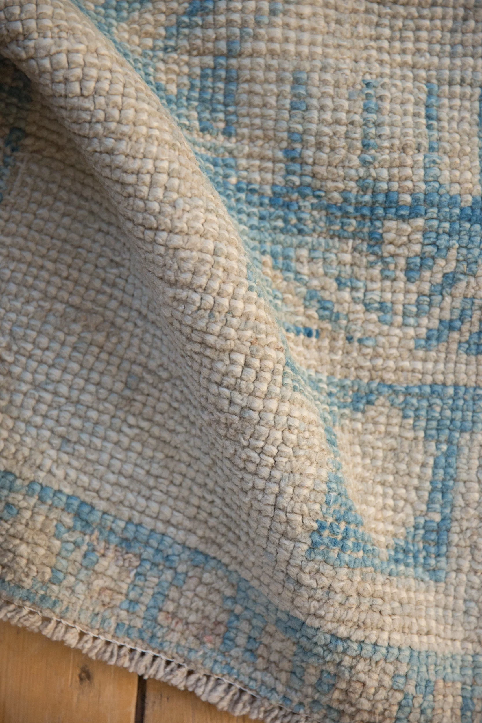 2.5x3 Distressed Oushak Square Rug - Image 7