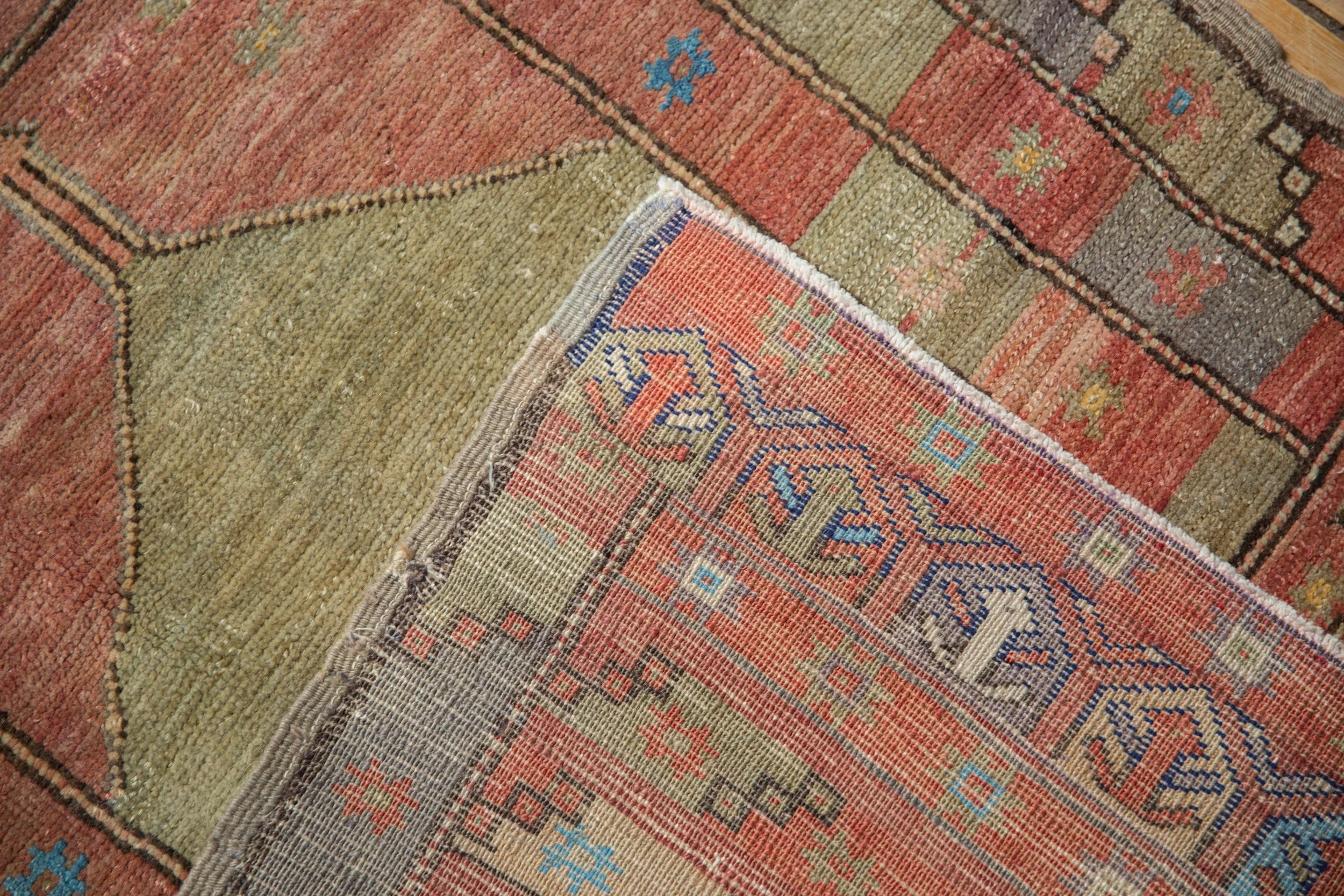 2.5x3 Vintage Distressed Oushak Square Rug - Image 11
