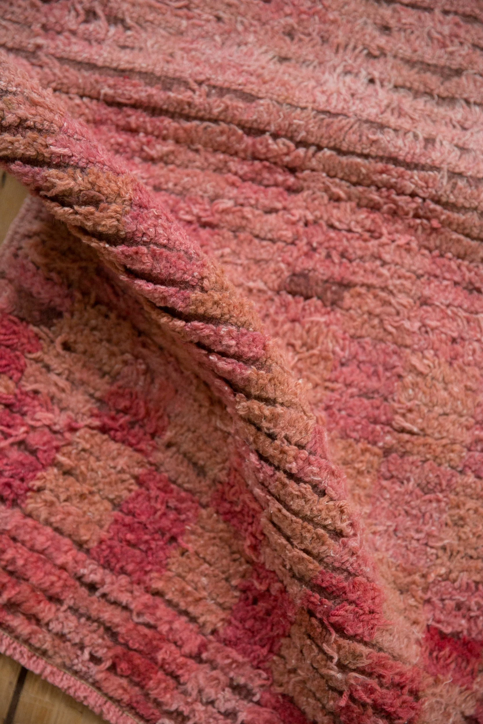 2.5x3 Vintage Distressed Tulu Square Rug - Image 7