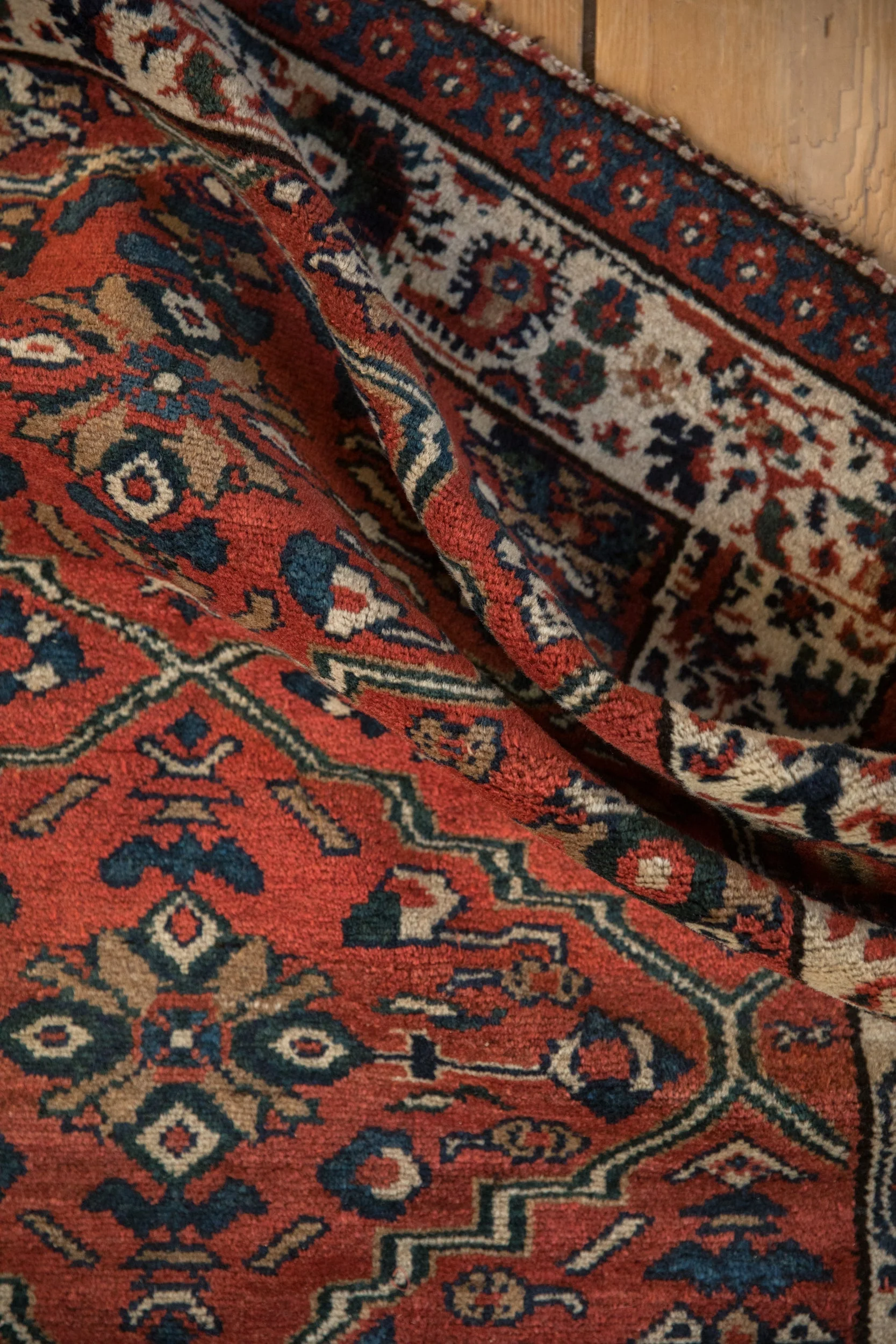 2.5x3 Vintage Malayer Square Rug - Image 7