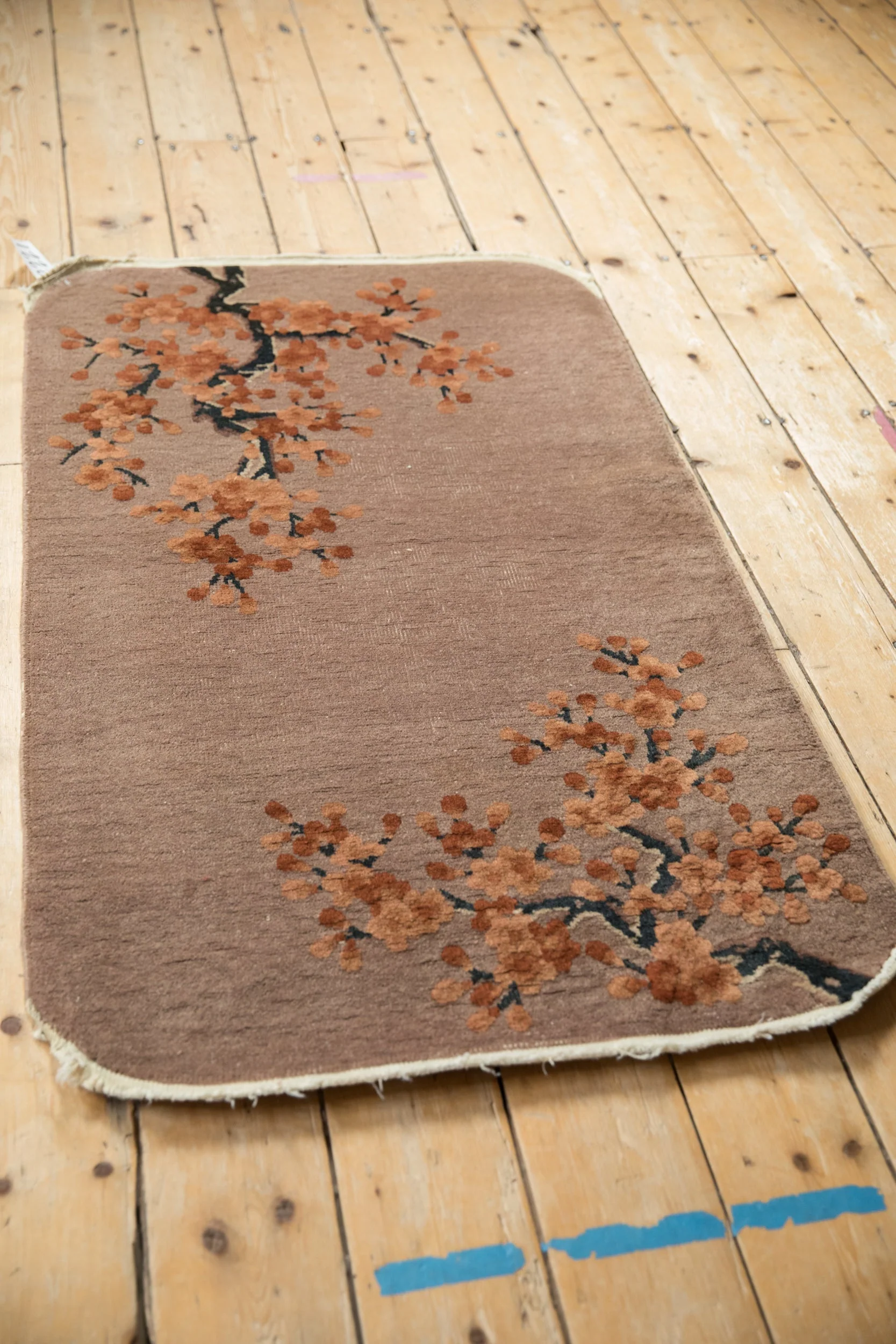 2.5x4.5 Antique Art Deco Rug - Image 5