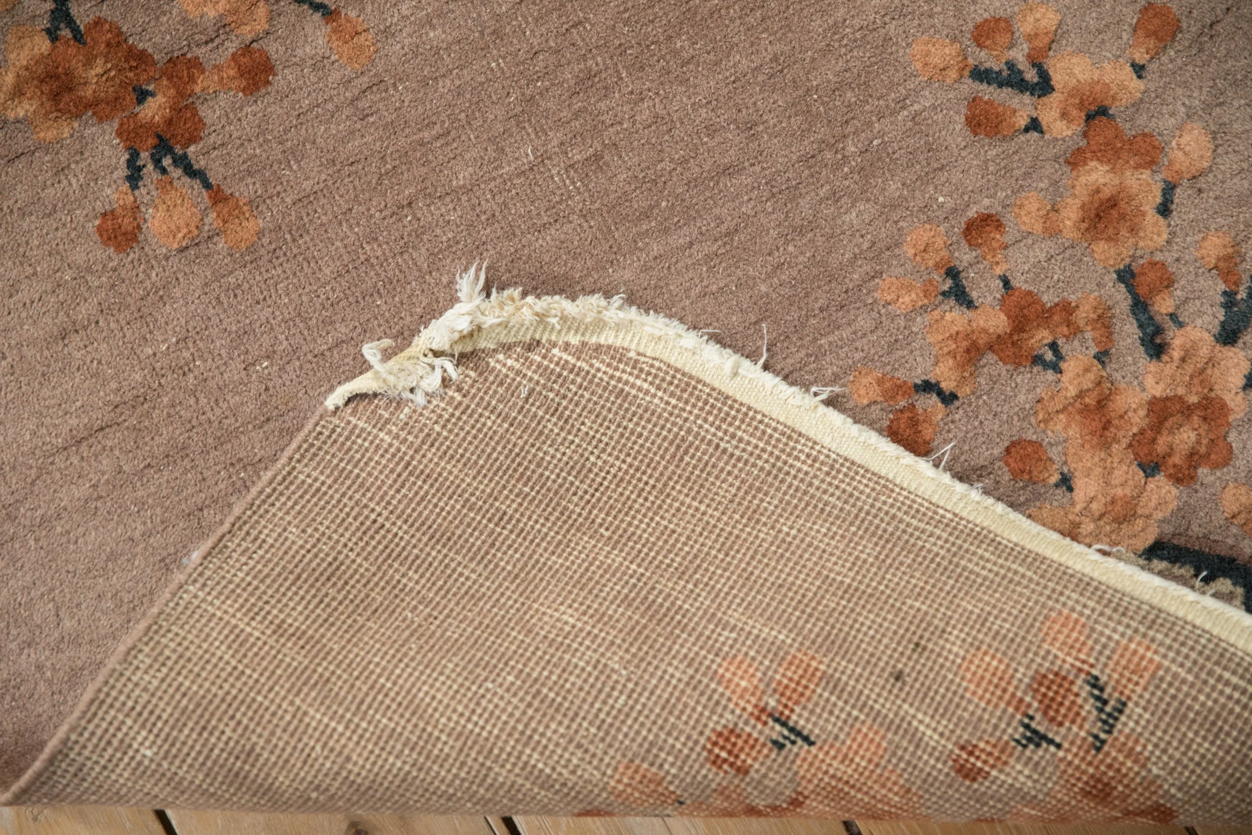 2.5x4.5 Antique Art Deco Rug - Image 9