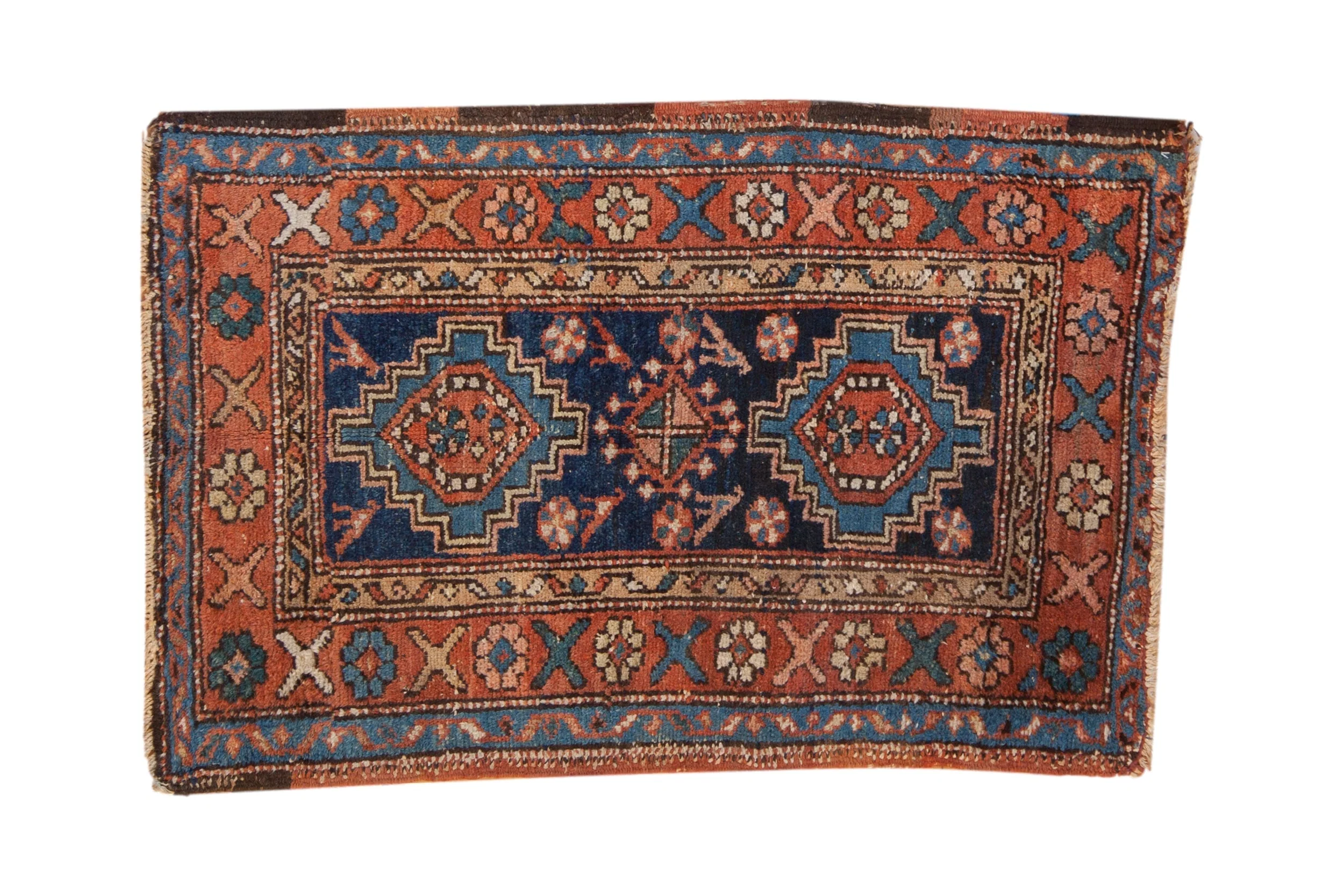 2.5x4.5 Antique Heriz Rug