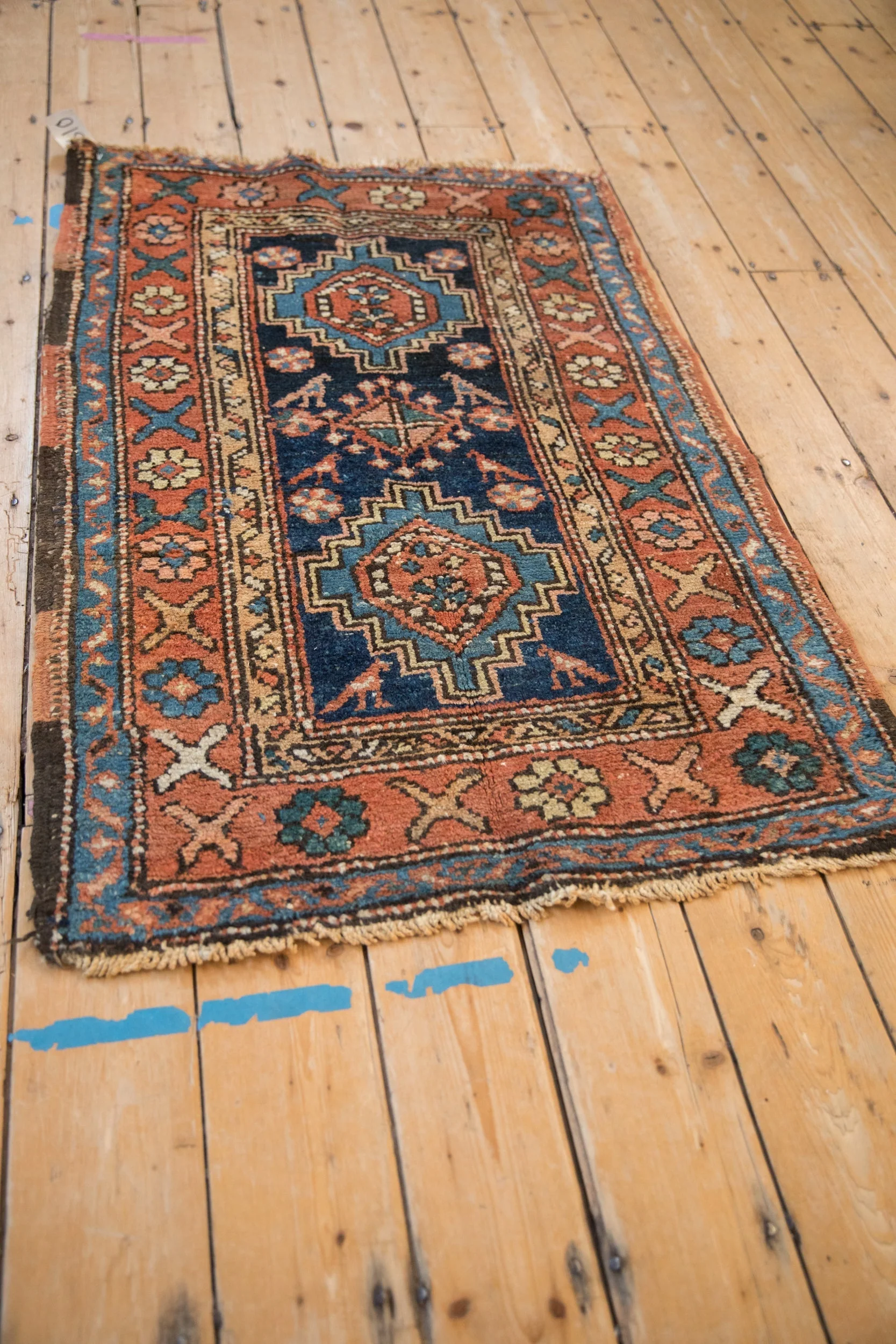 2.5x4.5 Antique Heriz Rug - Image 4