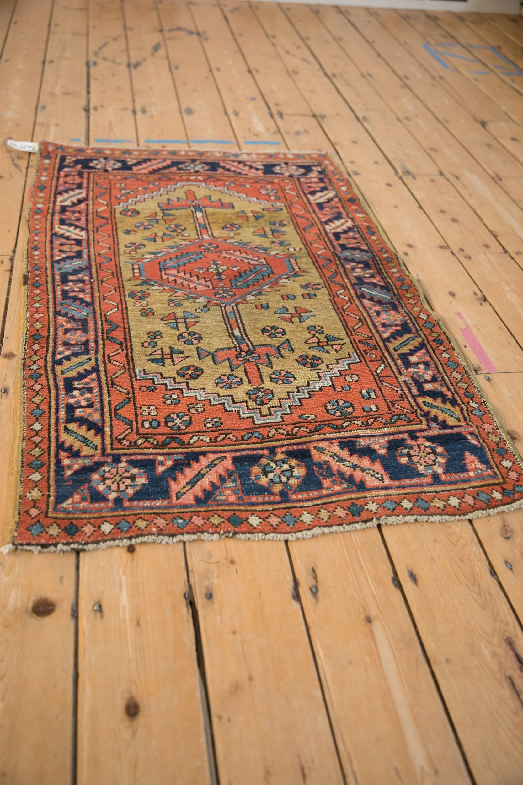 2.5x4.5 Antique Heriz Rug - Image 3