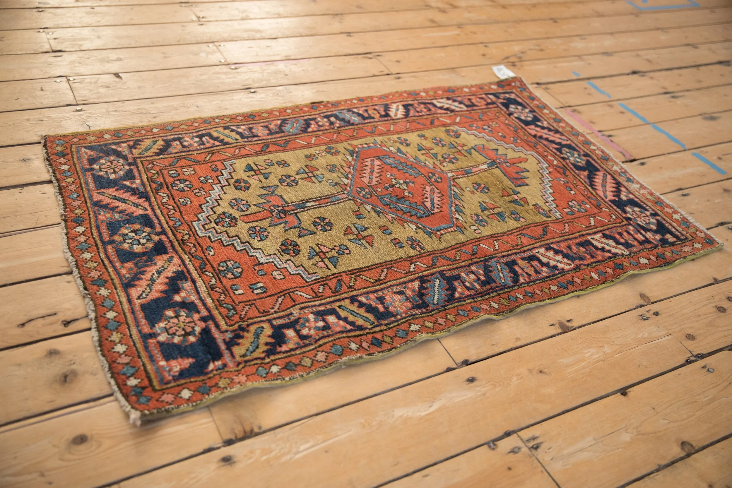 2.5x4.5 Antique Heriz Rug - Image 6