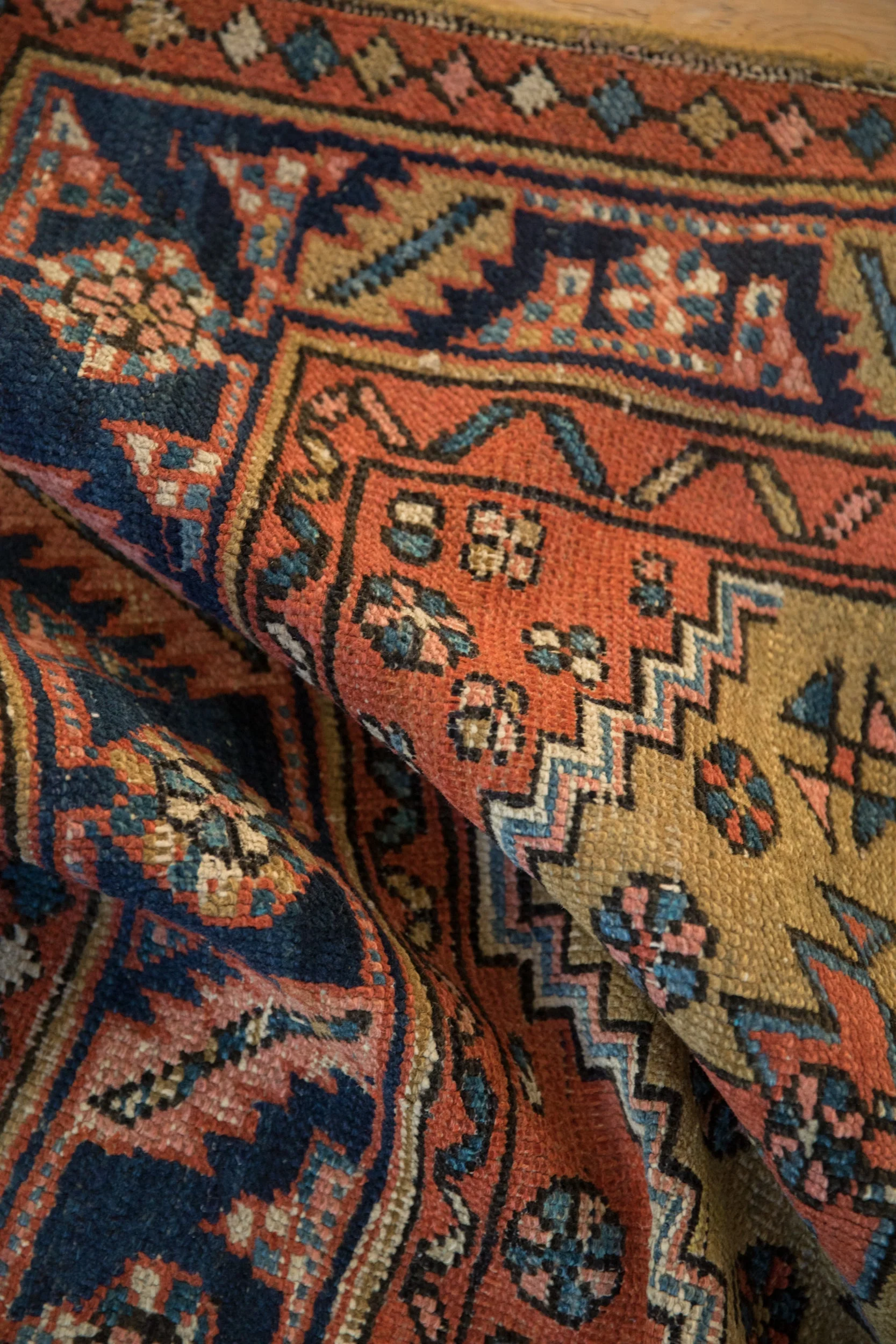 2.5x4.5 Antique Heriz Rug - Image 7