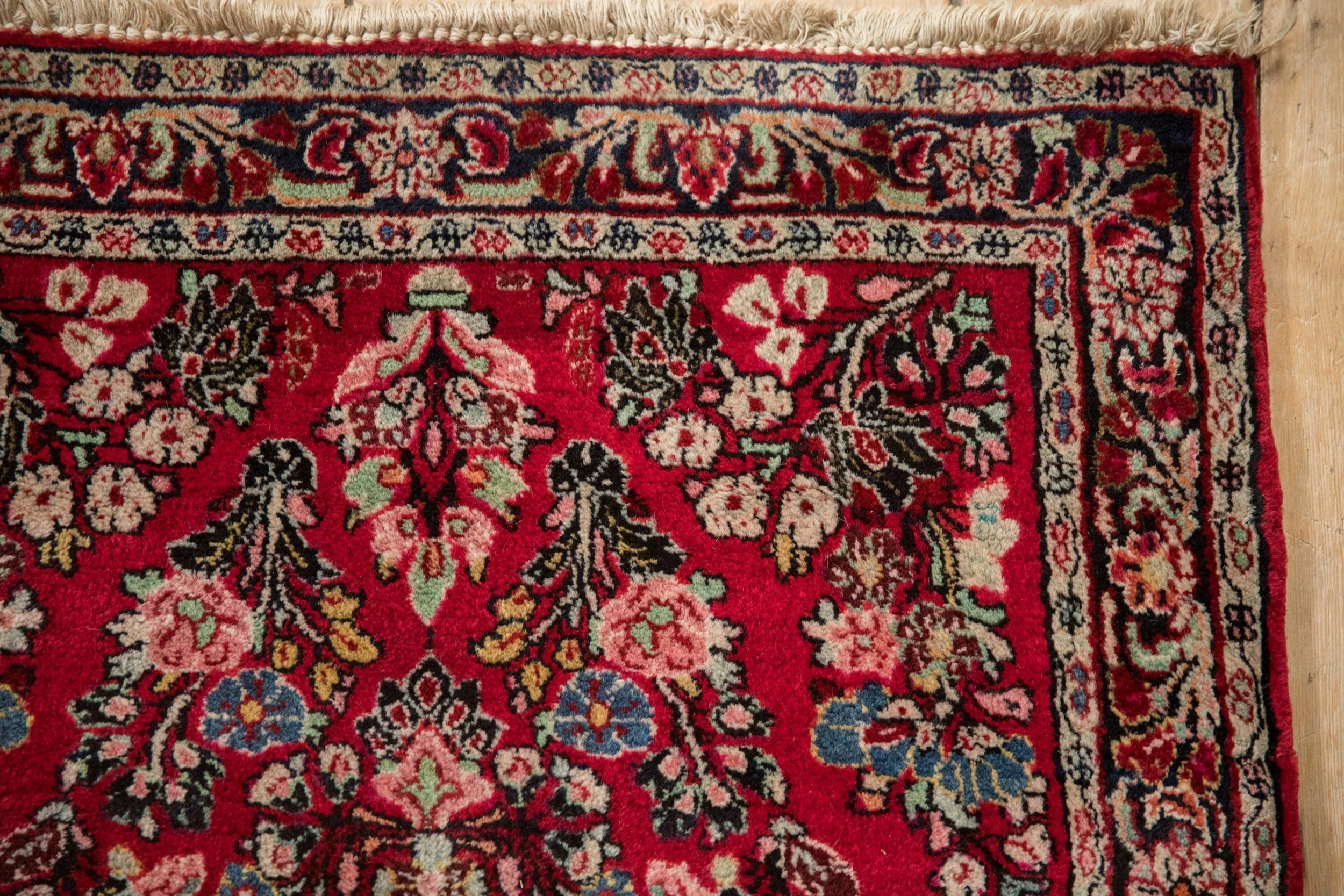 2.5x4.5 Vintage American Sarouk Rug - Image 3