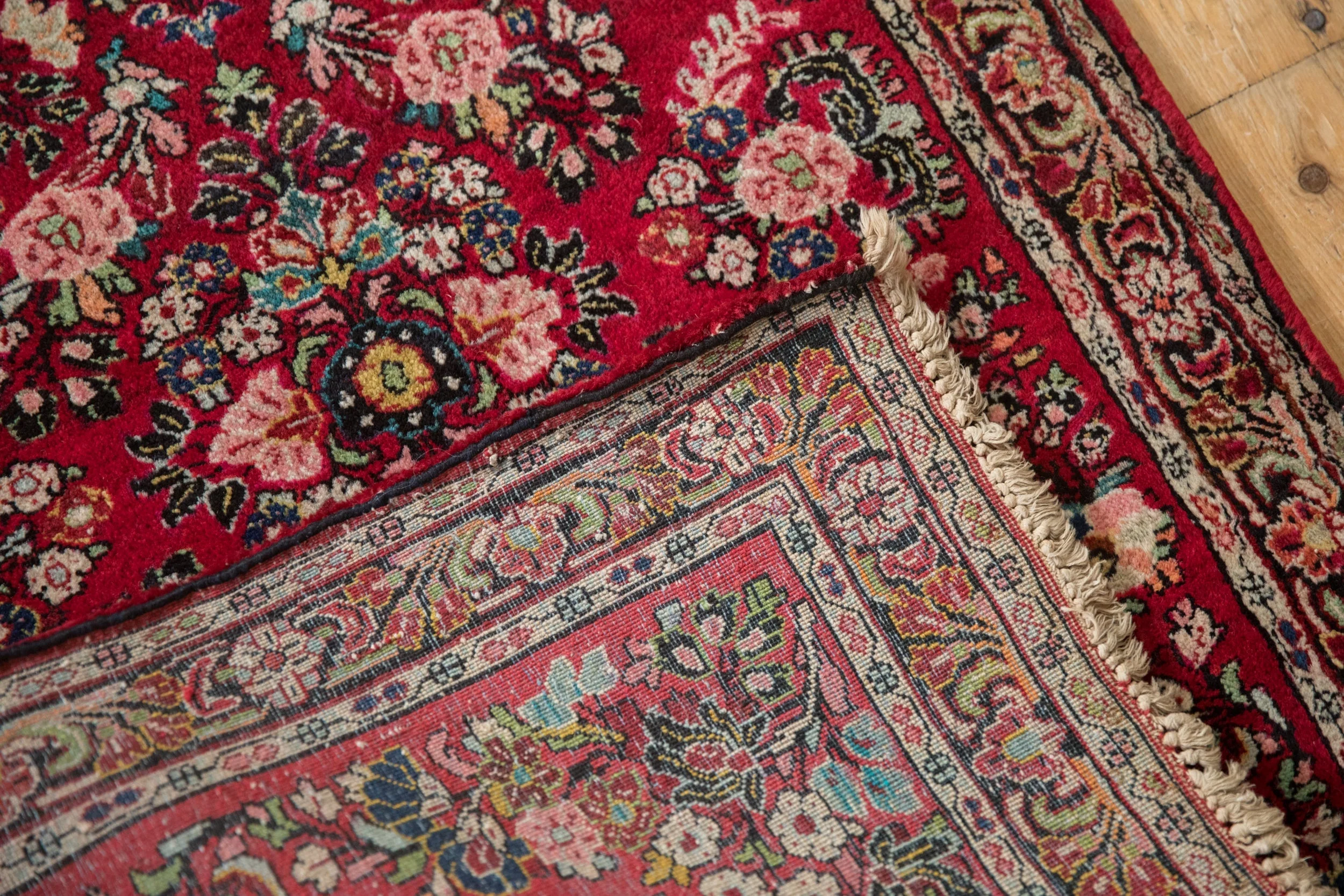 2.5x4.5 Vintage American Sarouk Rug - Image 8