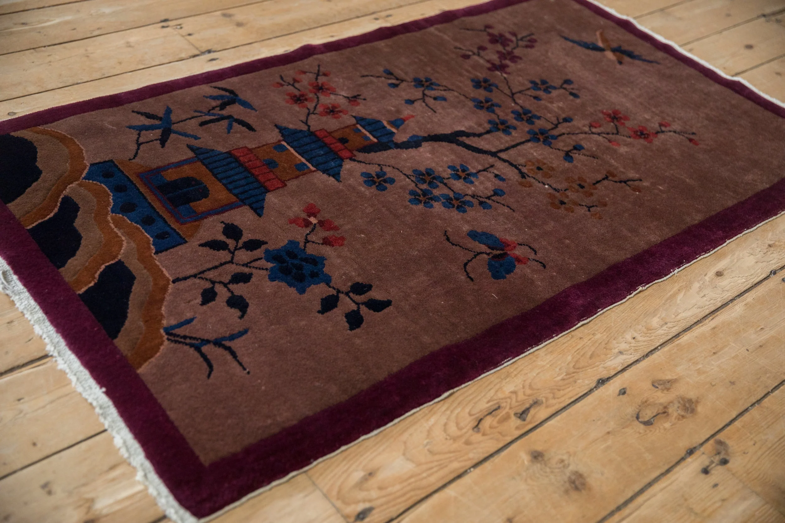 2.5x4.5 Vintage Art Deco Rug - Image 10