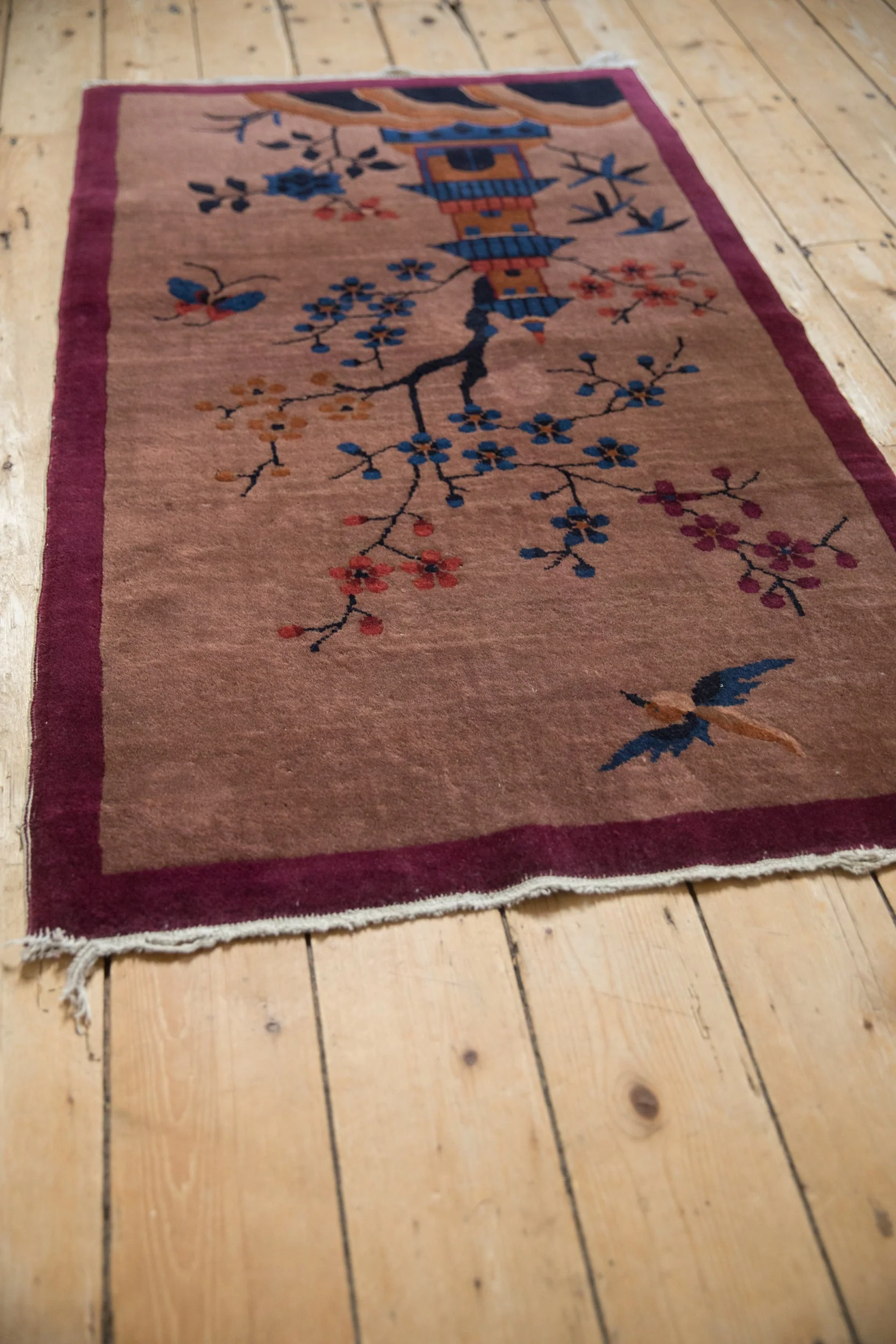 2.5x4.5 Vintage Art Deco Rug - Image 5