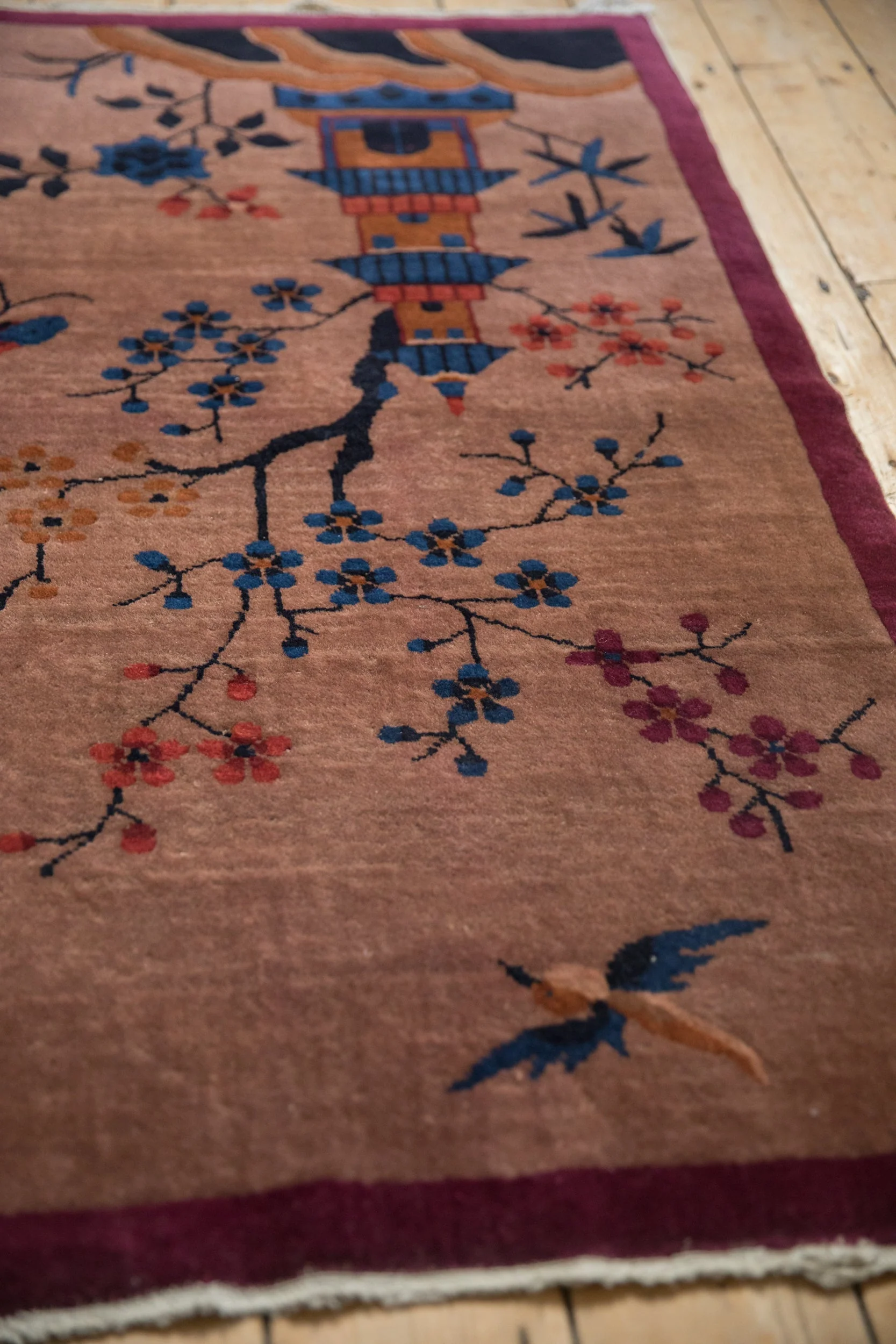 2.5x4.5 Vintage Art Deco Rug - Image 7