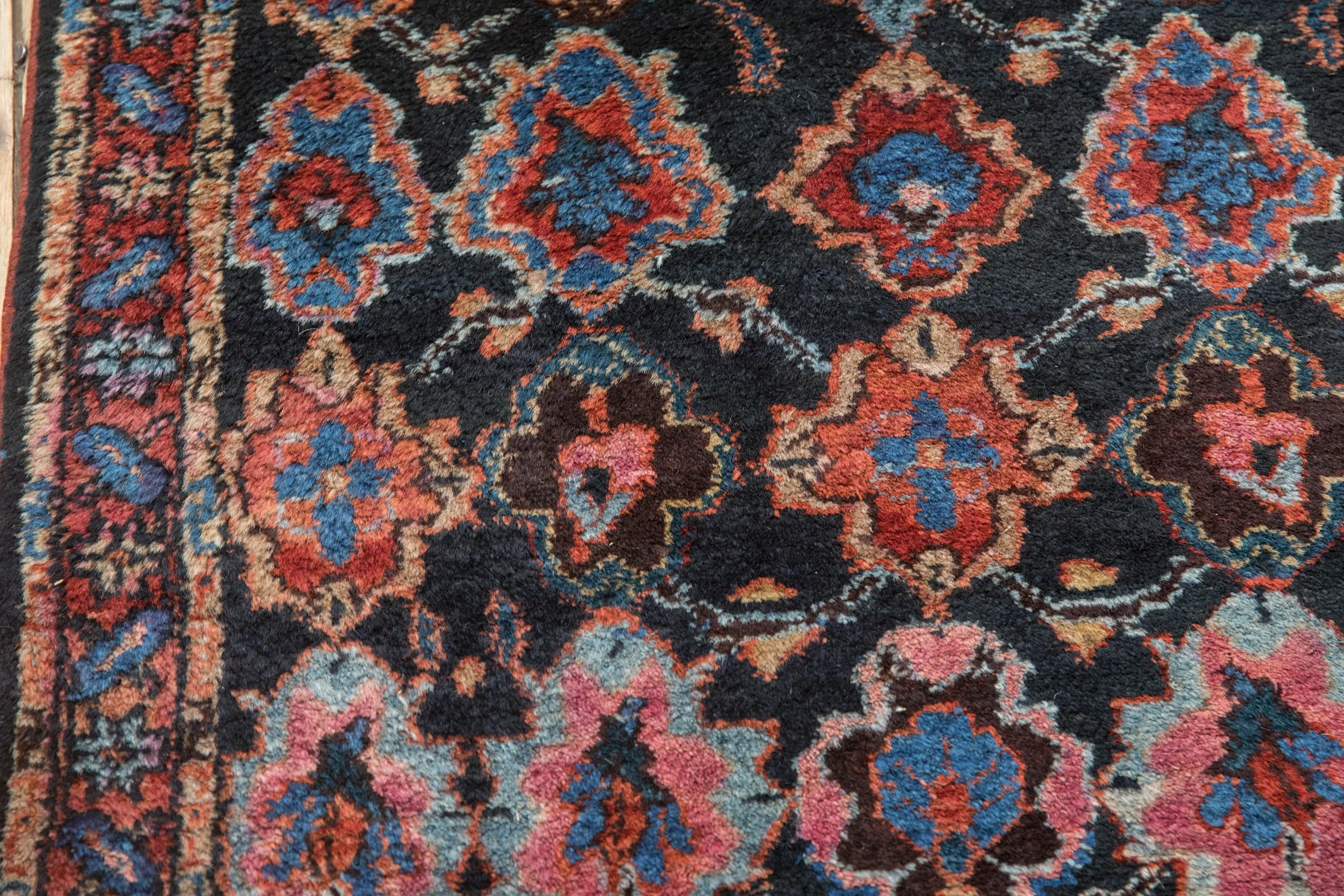 2.5x4.5 Vintage Bibikabad Rug - Image 11