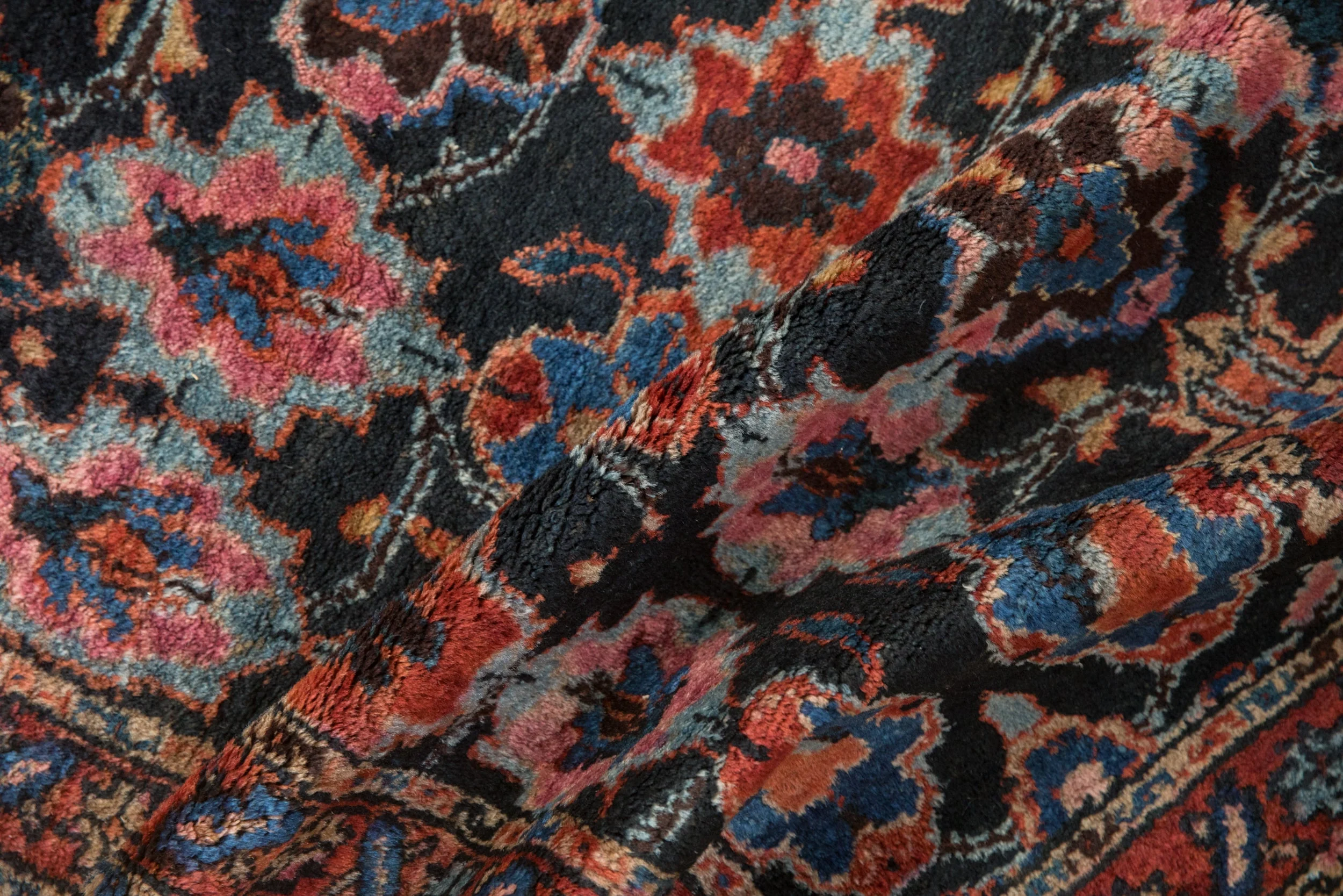 2.5x4.5 Vintage Bibikabad Rug - Image 9