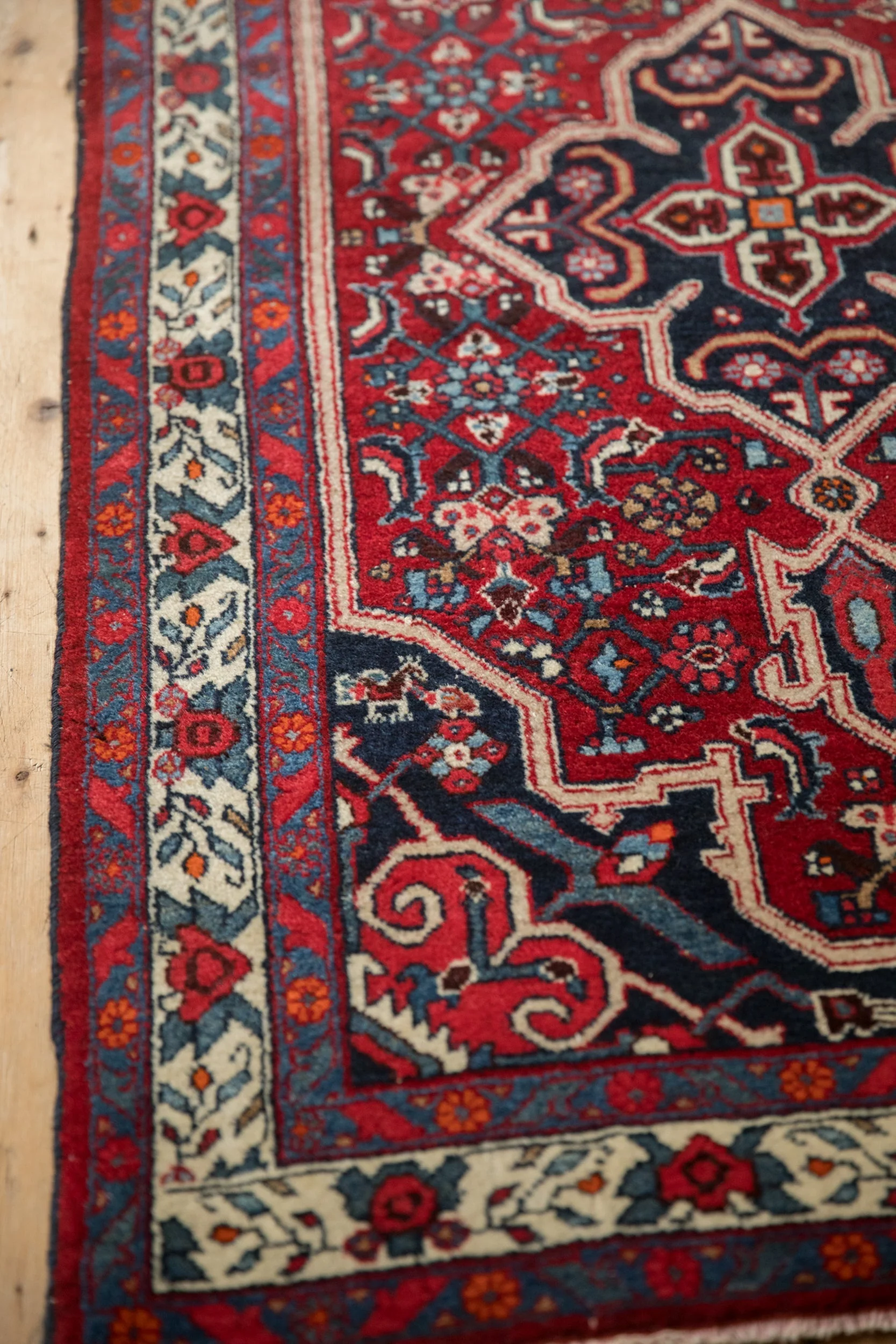 2.5x4.5 Vintage Bijar Rug - Image 8