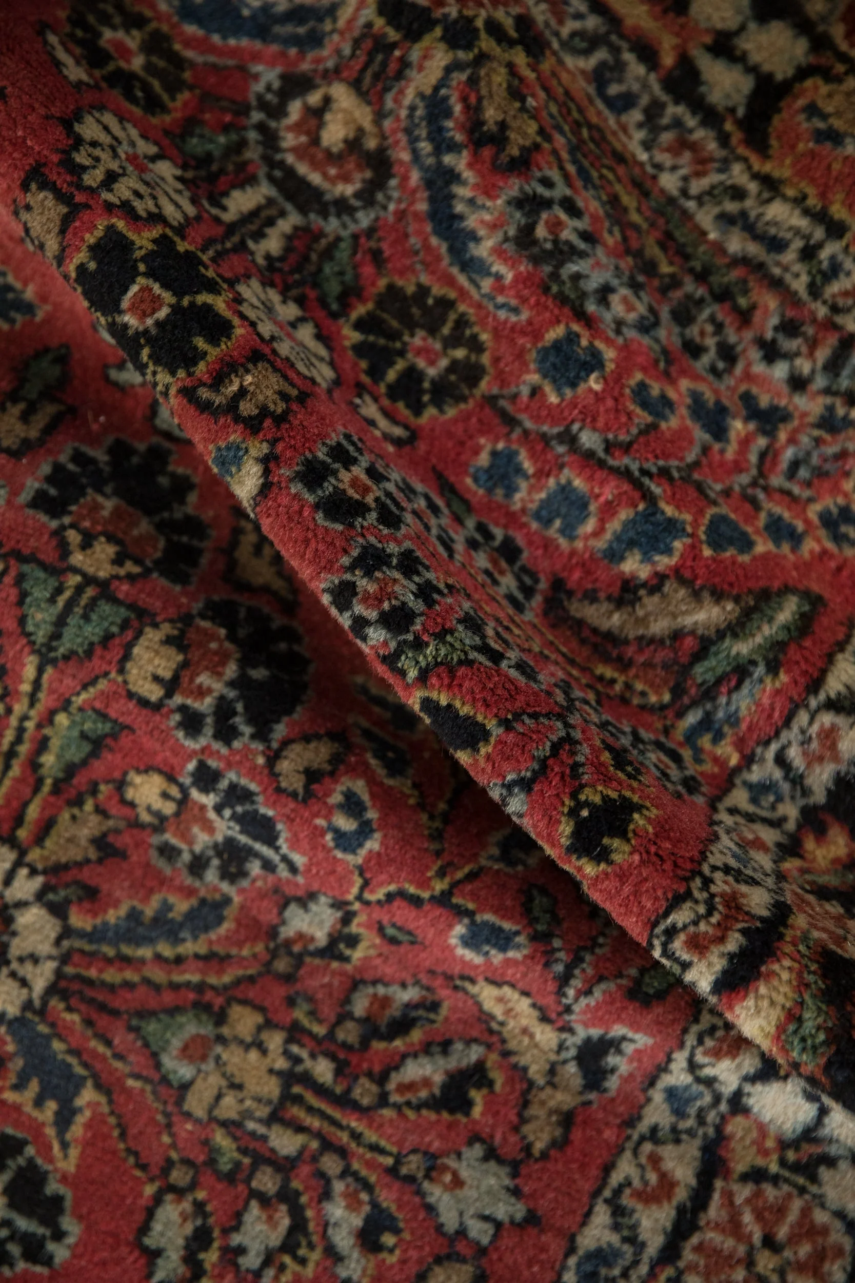 2.5x4.5 Vintage Dargezine Rug - Image 7