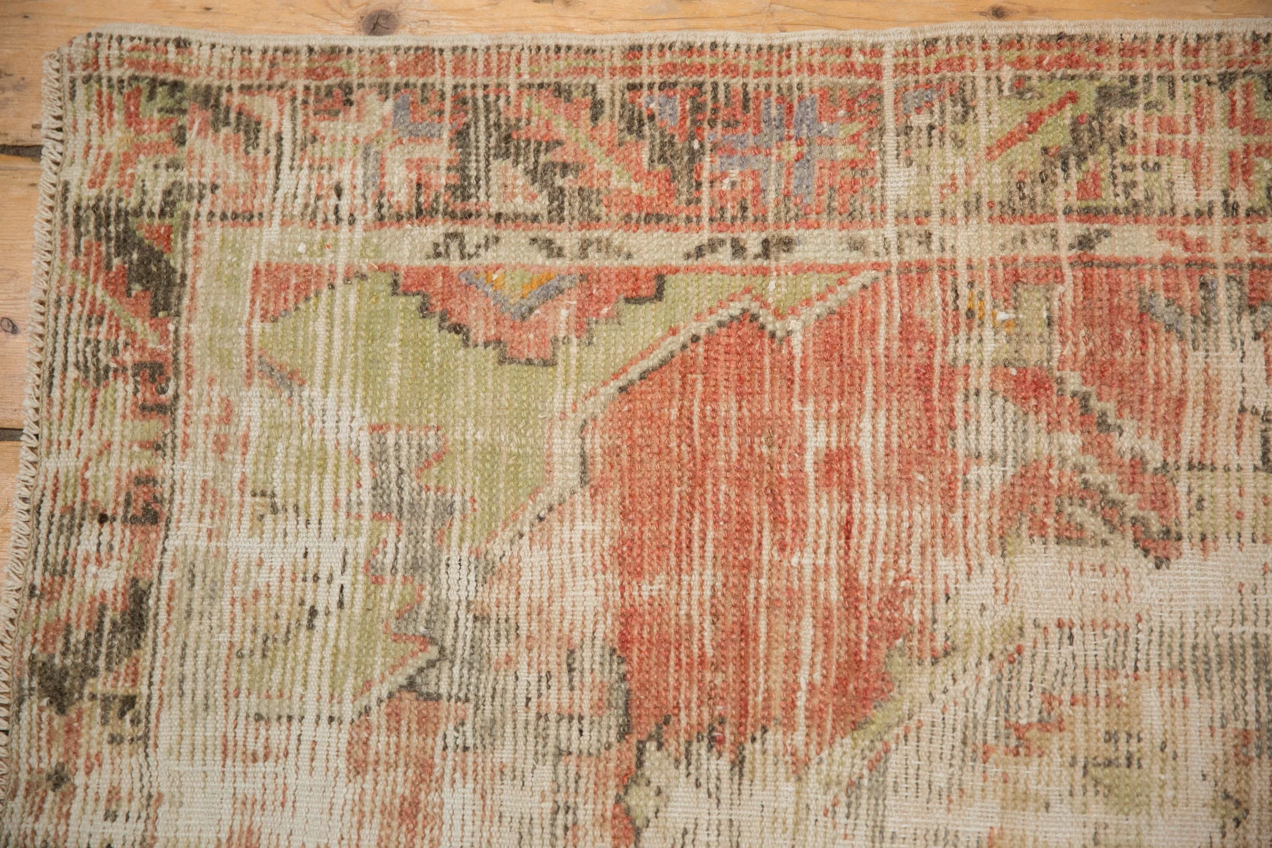 2.5x4.5 Vintage Distressed Oushak Rug - Image 3